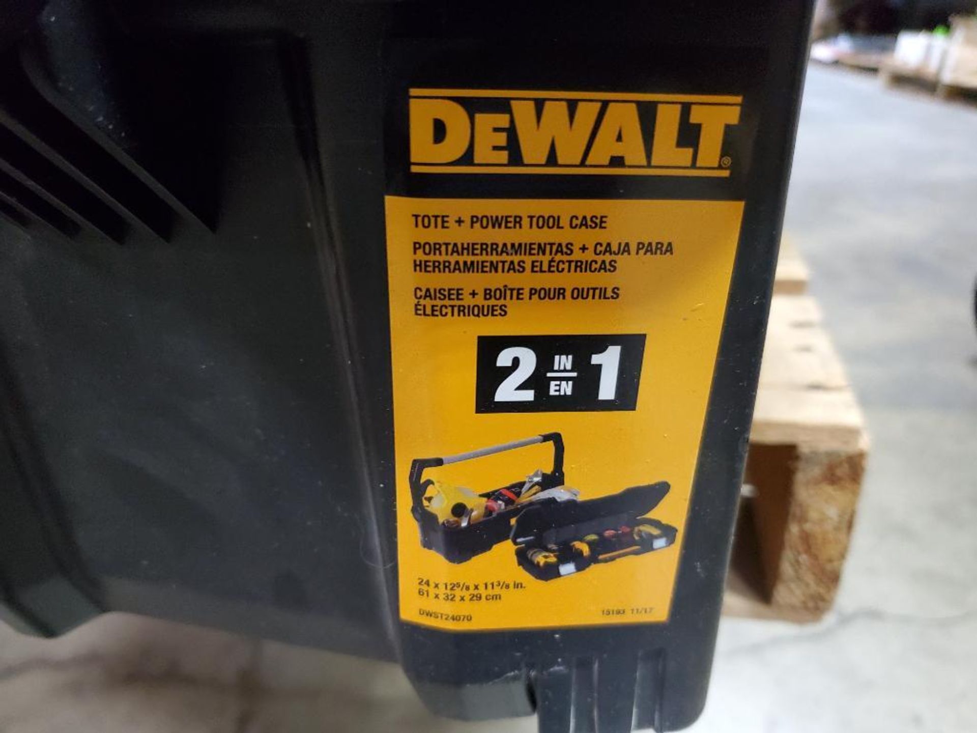 Dewalt tool box. Includes assorted parts. - Image 3 of 13