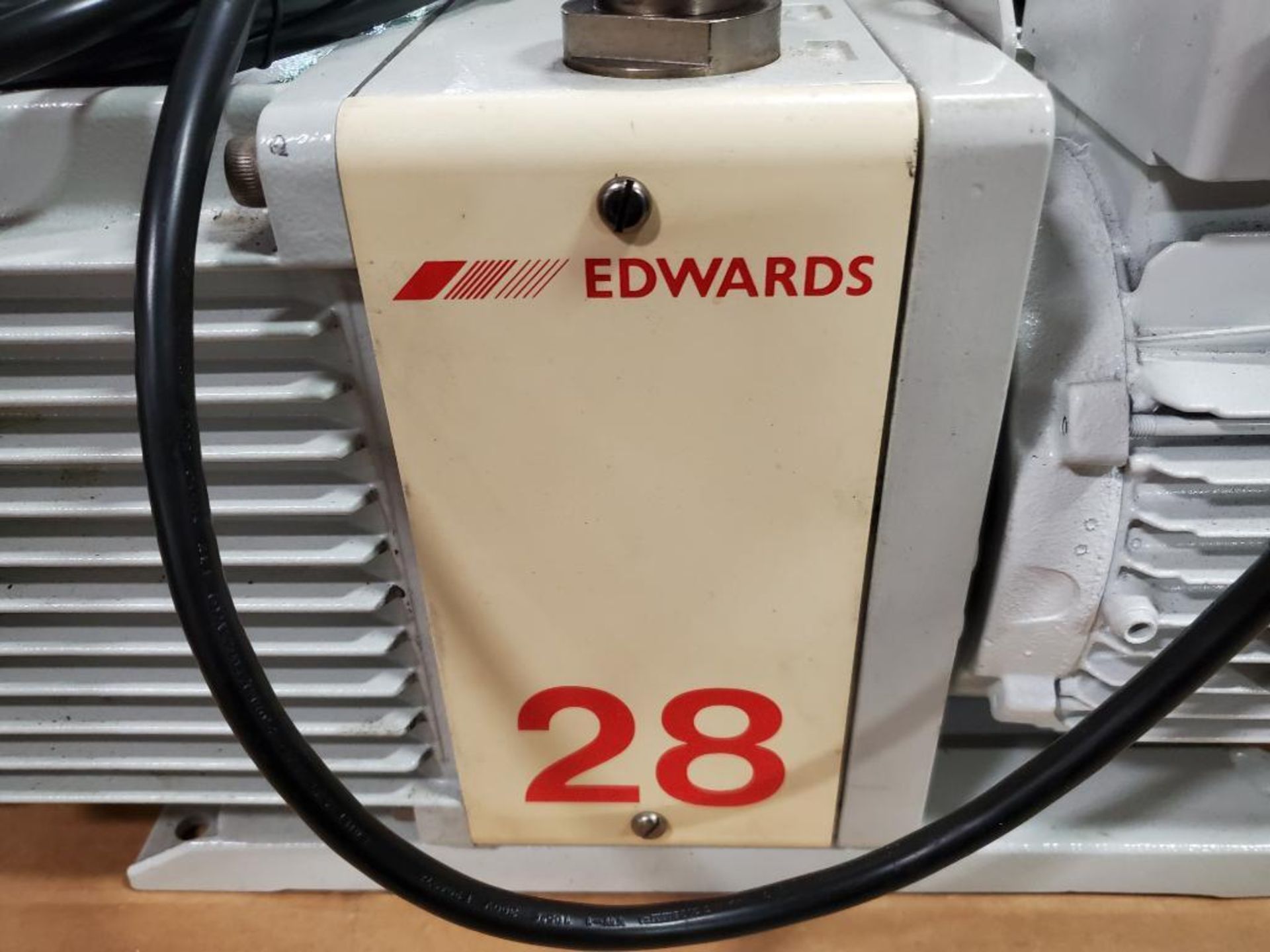 Edwards vacuum pump. Model E2M28. .90Kw. 230-240v. - Image 2 of 10