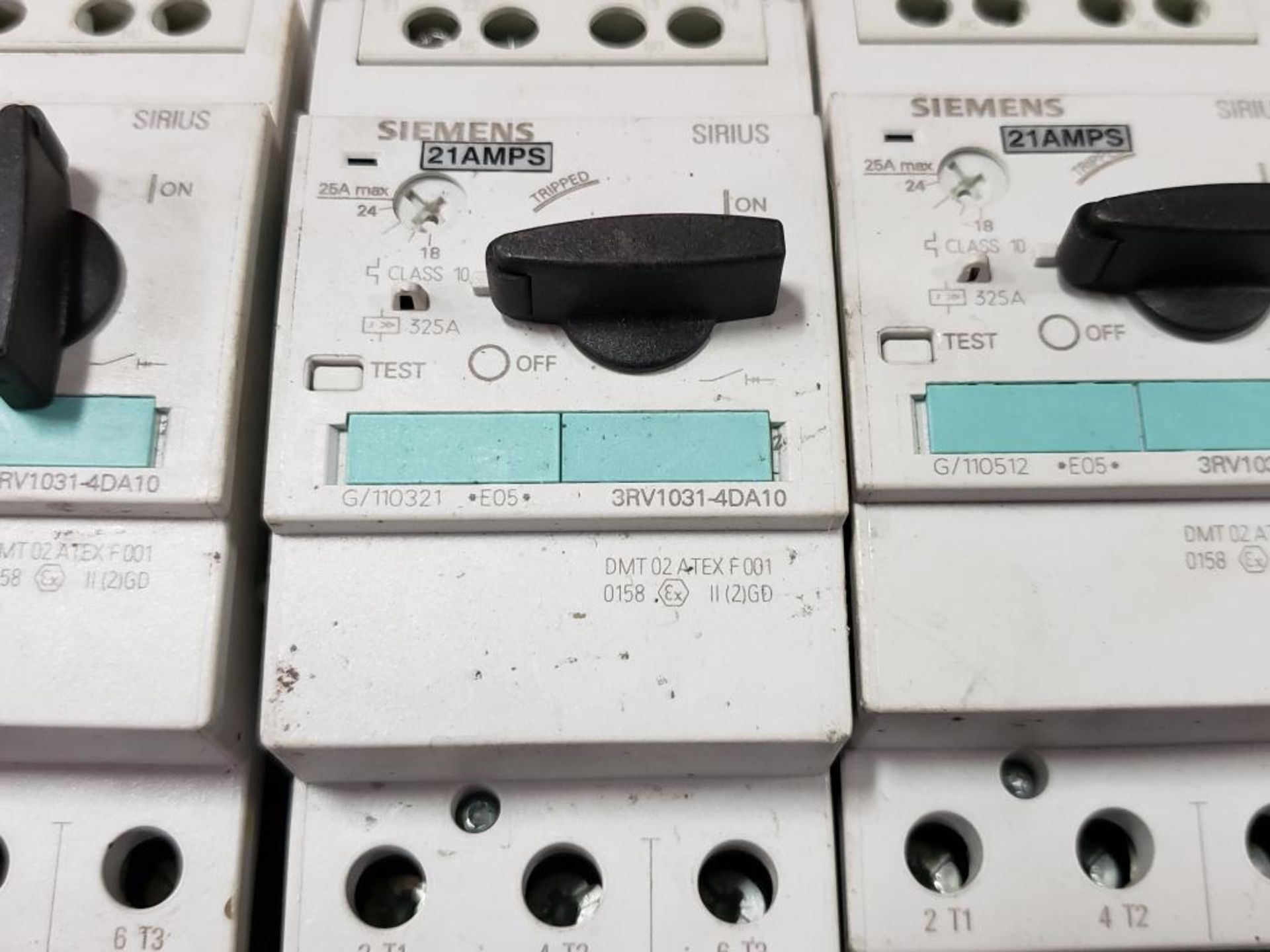 Qty 3 - Siemens Sirius 3RV1031-4DA10 contactor. - Image 4 of 5