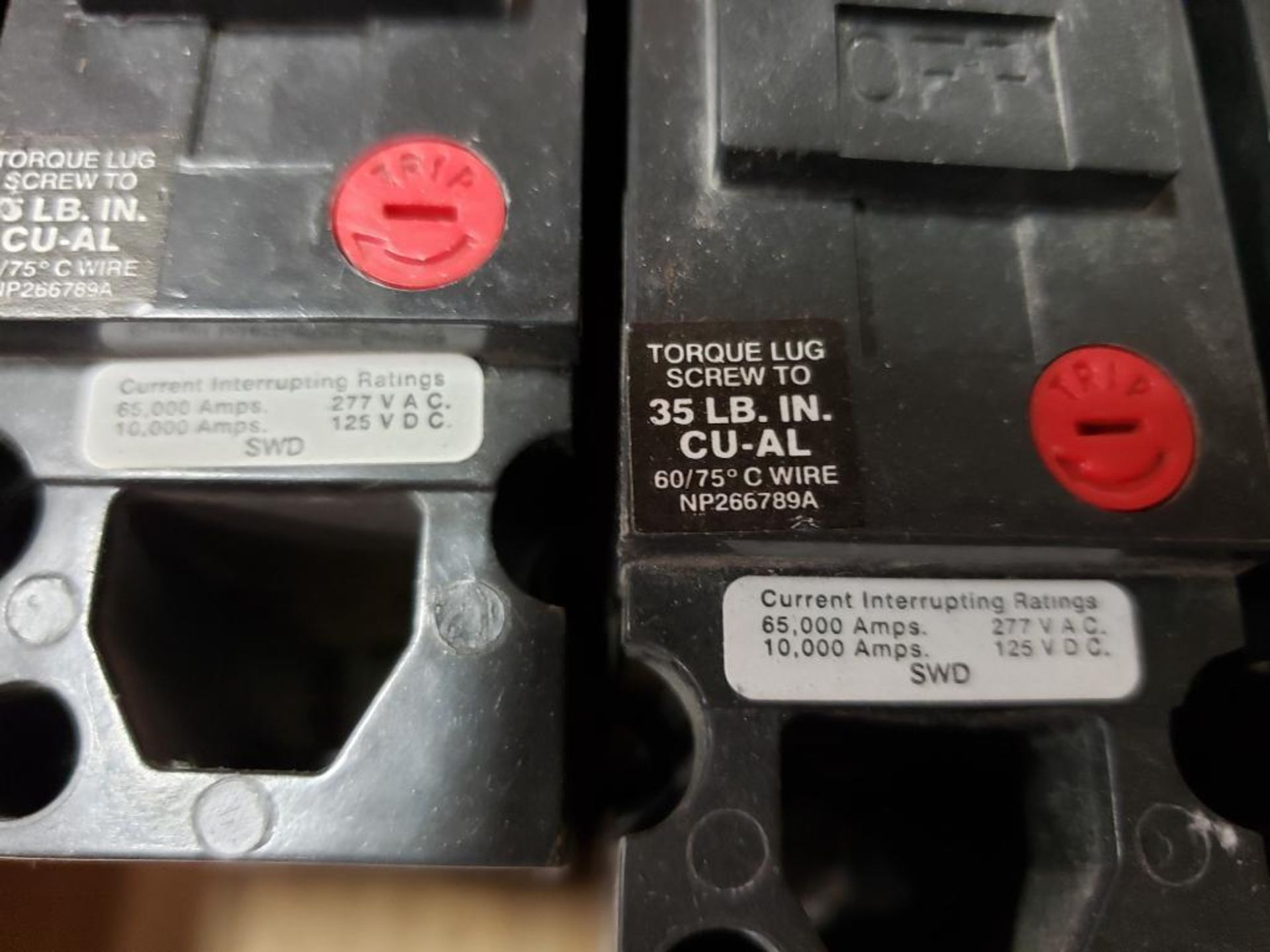 Qty 6 - GE 20AMP THED1113020 circuit breaker. - Image 4 of 6