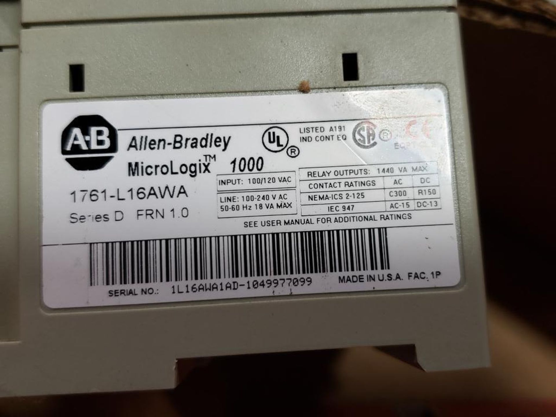 Assorted electrical controller. Allen Bradley. - Image 6 of 6