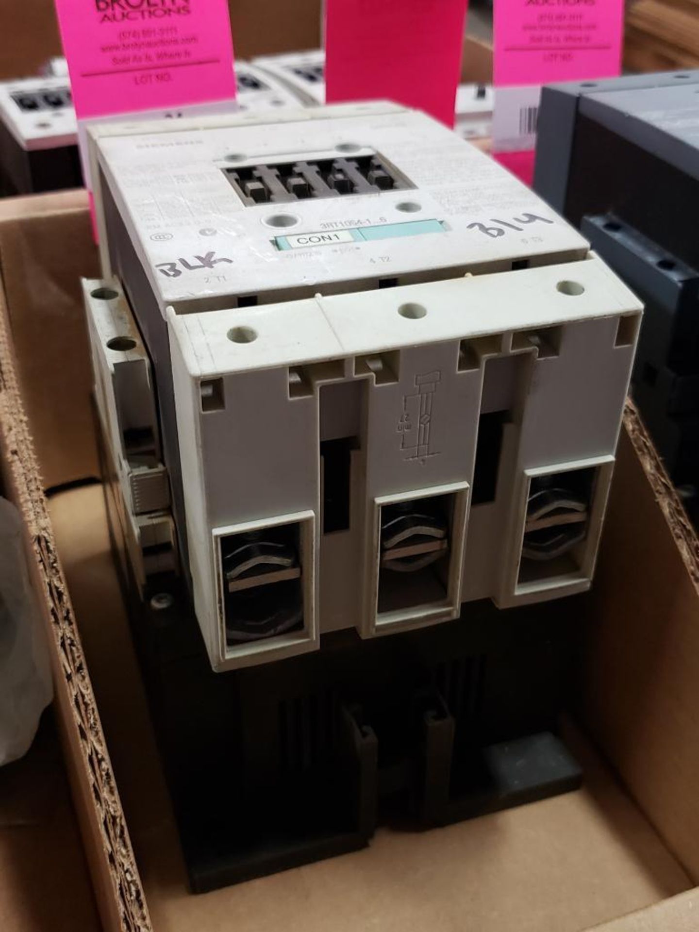 Siemens Sirius 3RT1054-1...6 contactor.