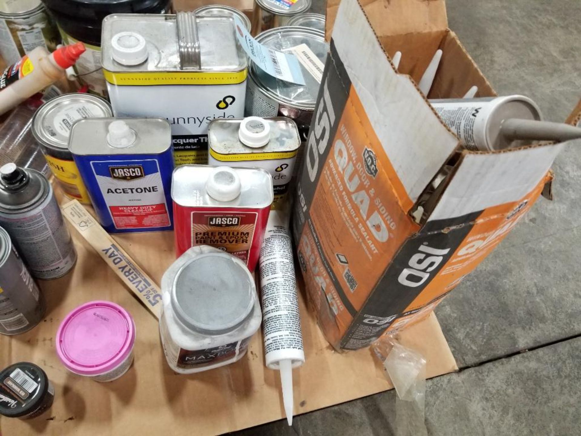 Pallet of assorted paint, sealant. - Image 4 of 13