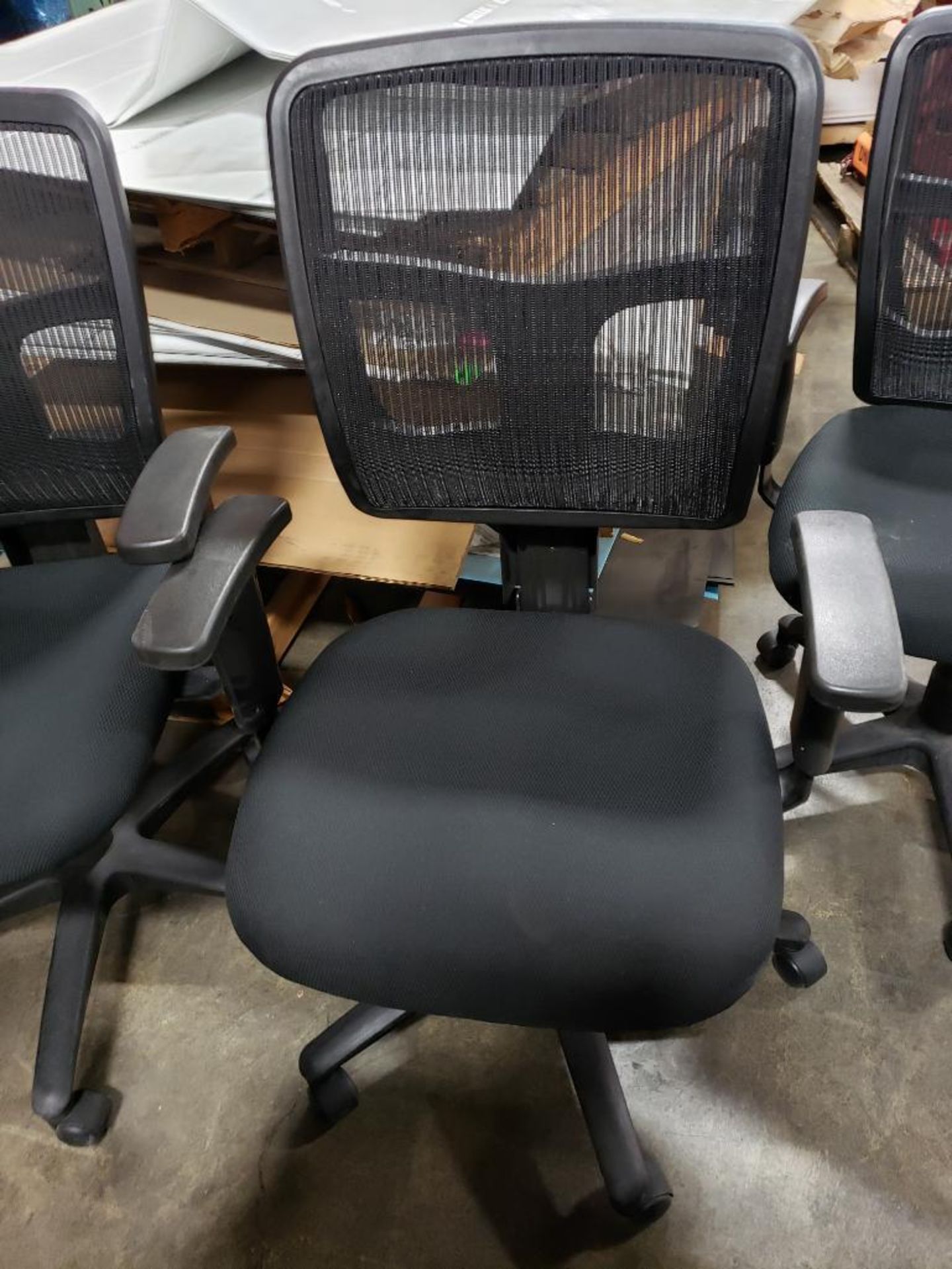 Qty 2 - Lorell mesh back office chair. LLR86802. - Image 2 of 4