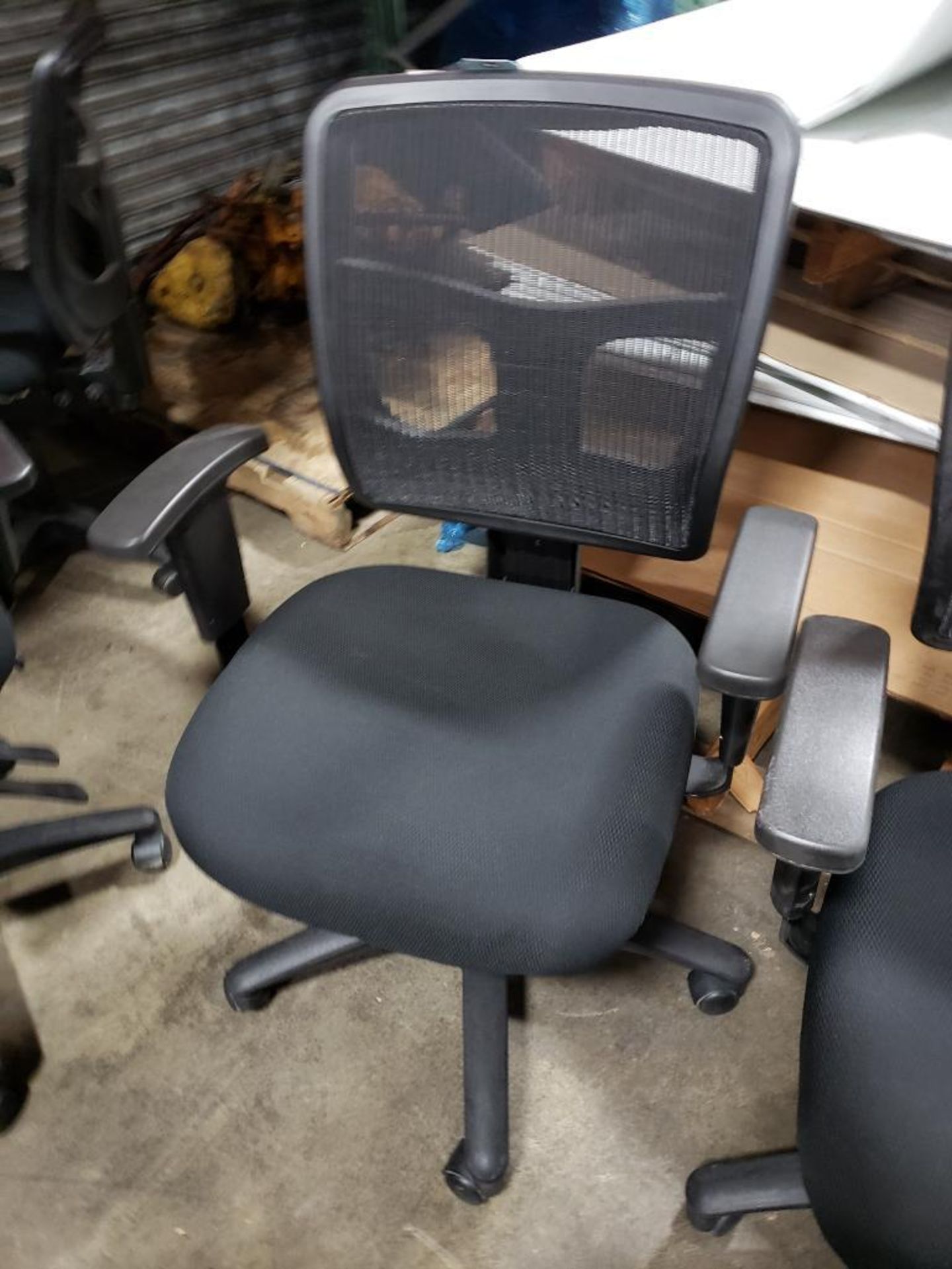 Qty 2 - Lorell mesh back office chair. LLR86802. - Image 2 of 4