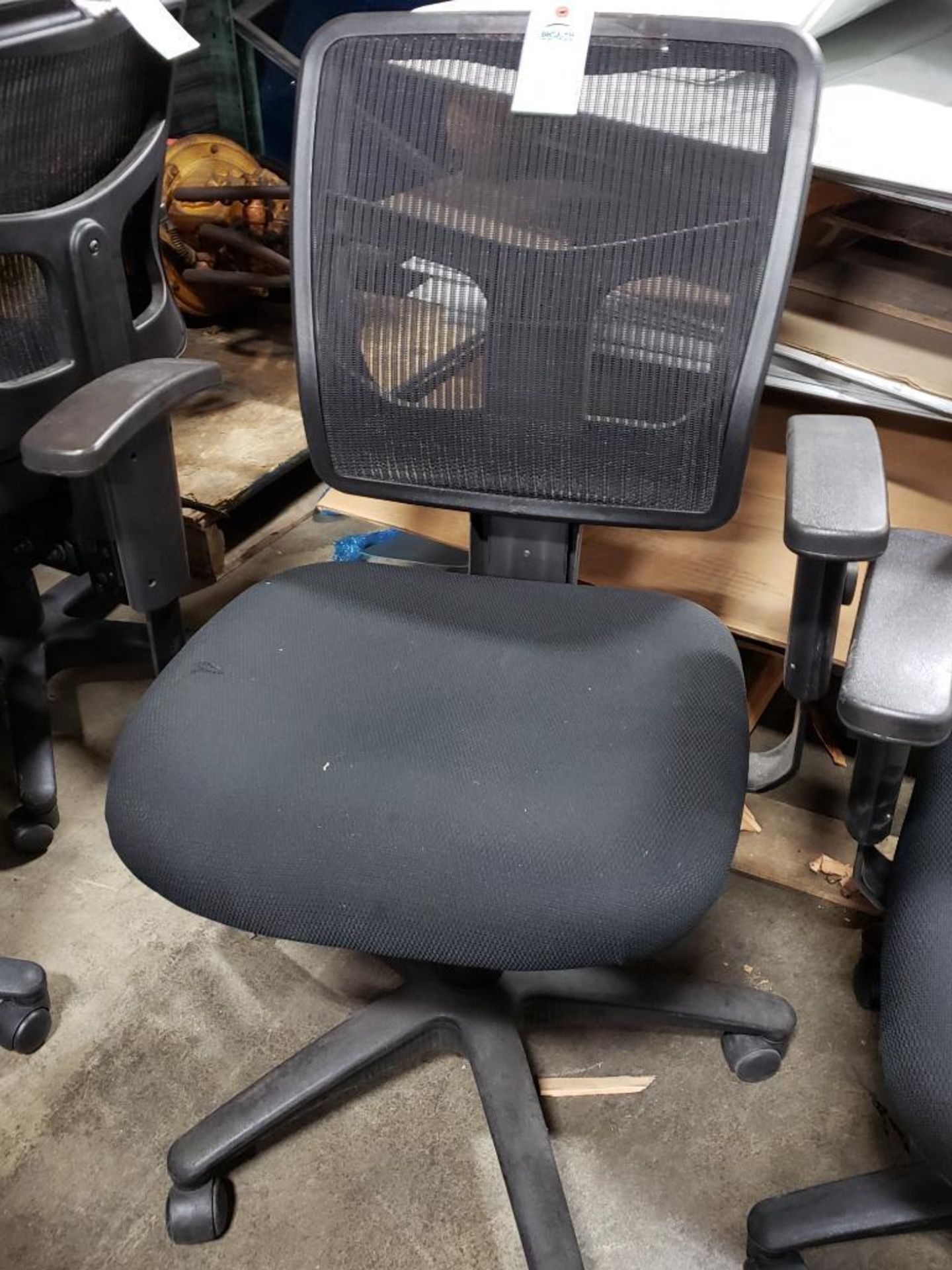 Qty 2 - Lorell mesh back office chair. LLR86802. - Image 2 of 4