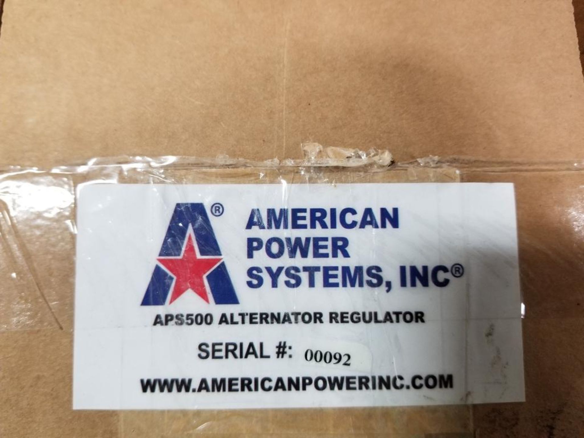 Qty 2 - American Power Systems INC. APS-500 regulator. - Image 4 of 5