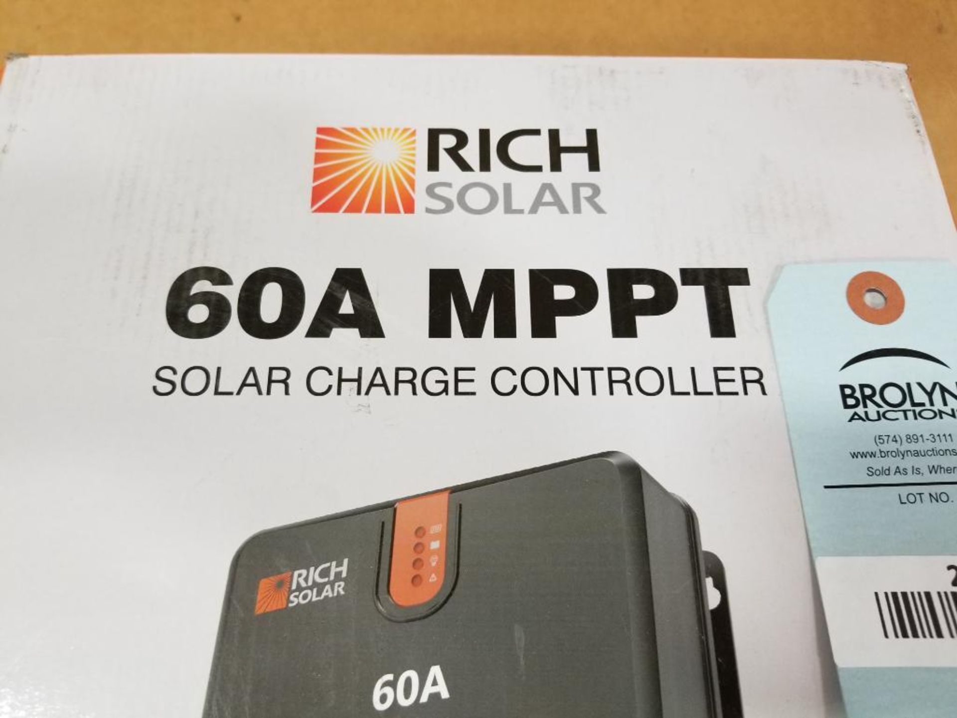 Rich Solar 60A MPPT solar charge controller. - Image 4 of 6
