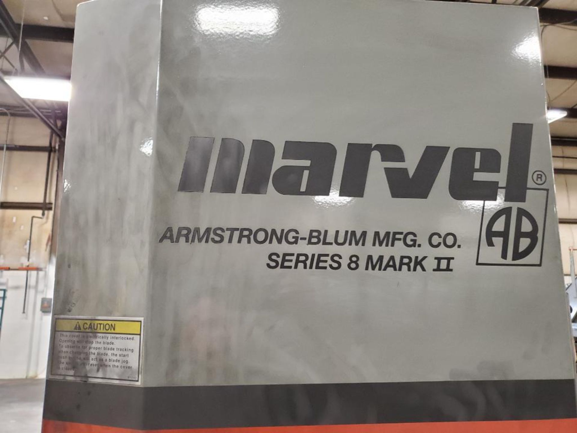 18in x 22in Marvel series 8 Mark II vertical tilt frame band saw. - Image 39 of 41