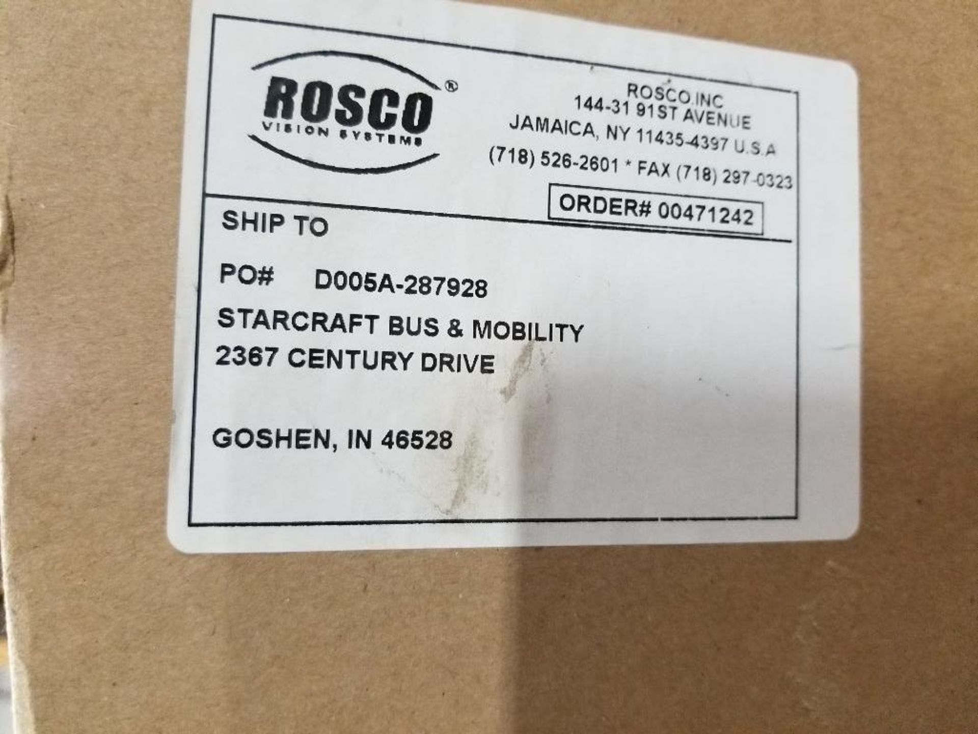 Qty 3 - ROSCO M815UH adjustable mirror Kit. New in box. - Image 3 of 7