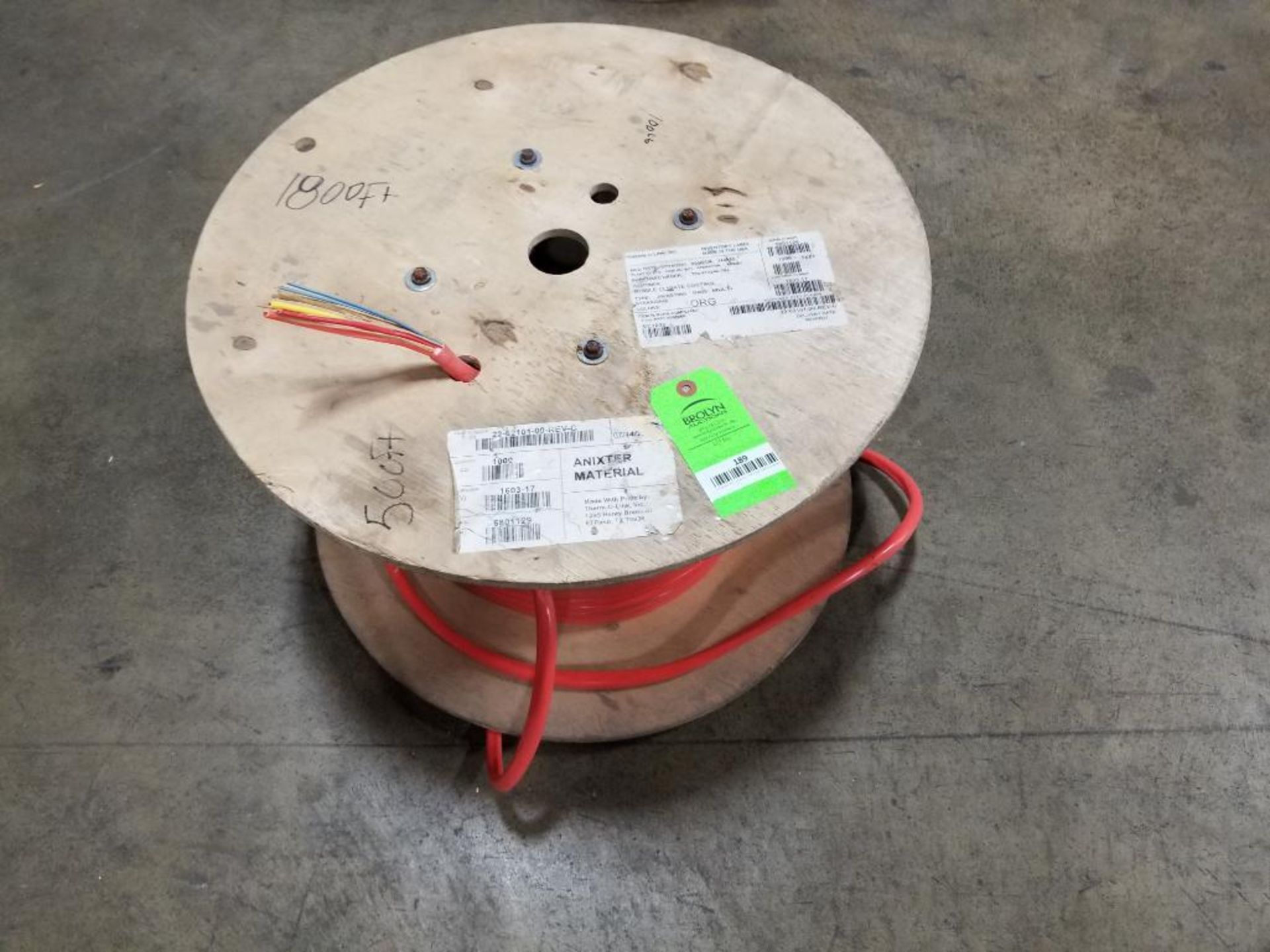 Roll of electrical wire. 100LBS. Approx. 500FT. - Image 9 of 9