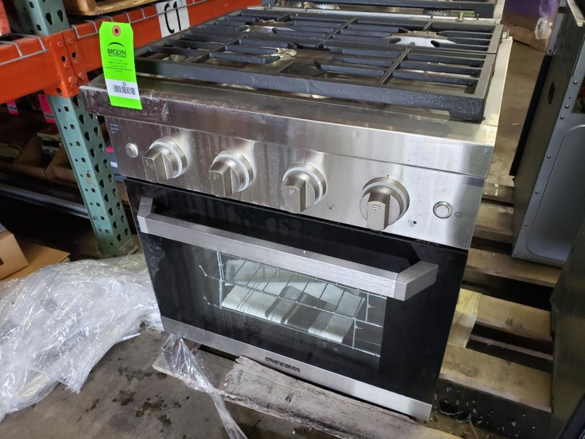 Furrion RV gas range. Model FGR24D3A1A-SS.