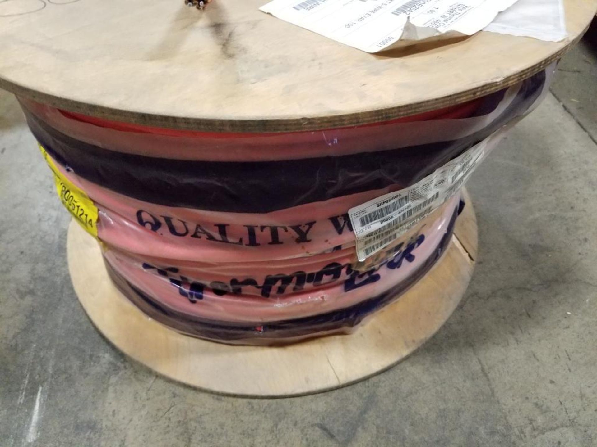 Roll of electrical wire. 198LBS. Approx. 500FT. - Image 3 of 11