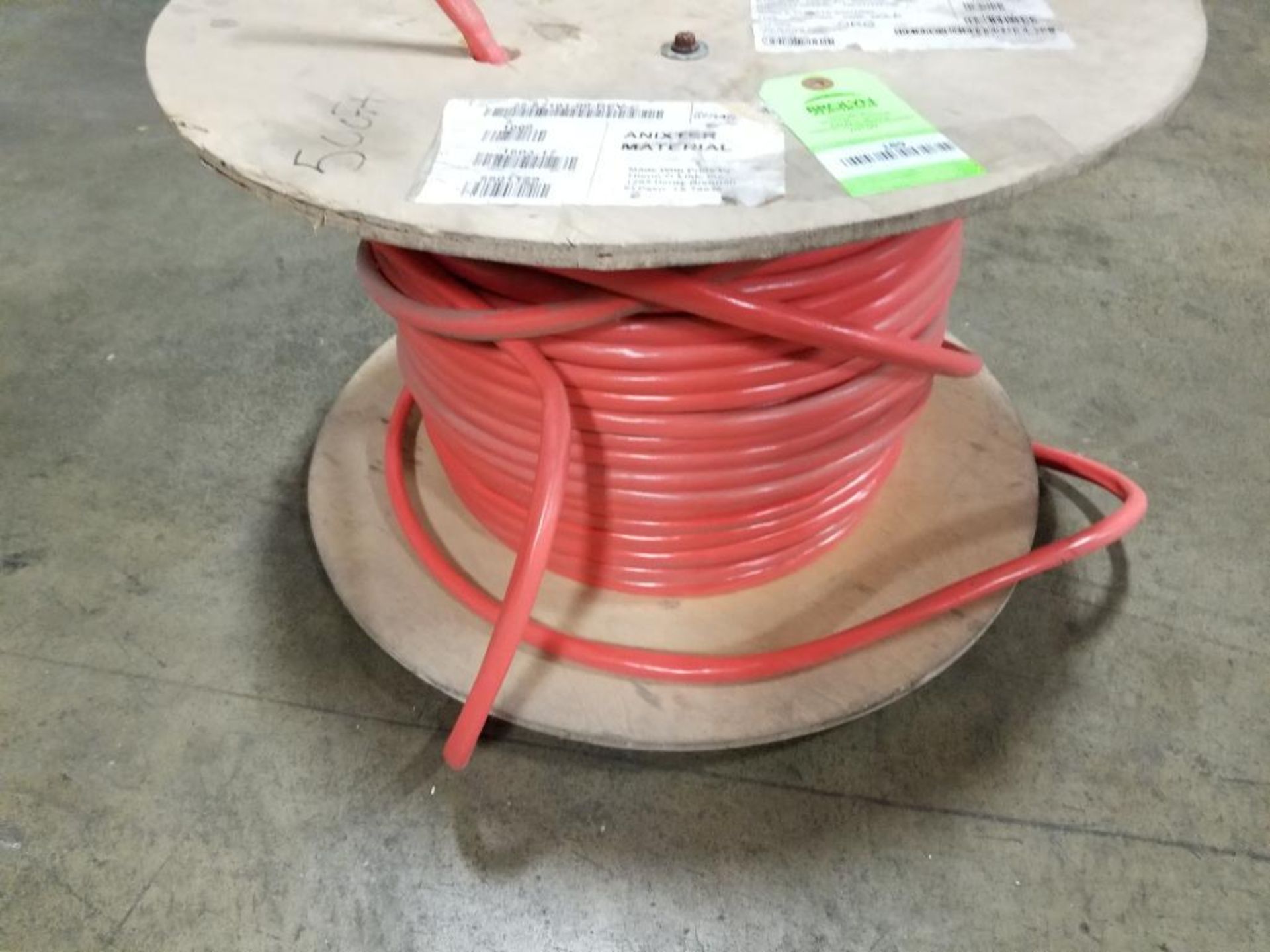 Roll of electrical wire. 100LBS. Approx. 500FT. - Image 2 of 9