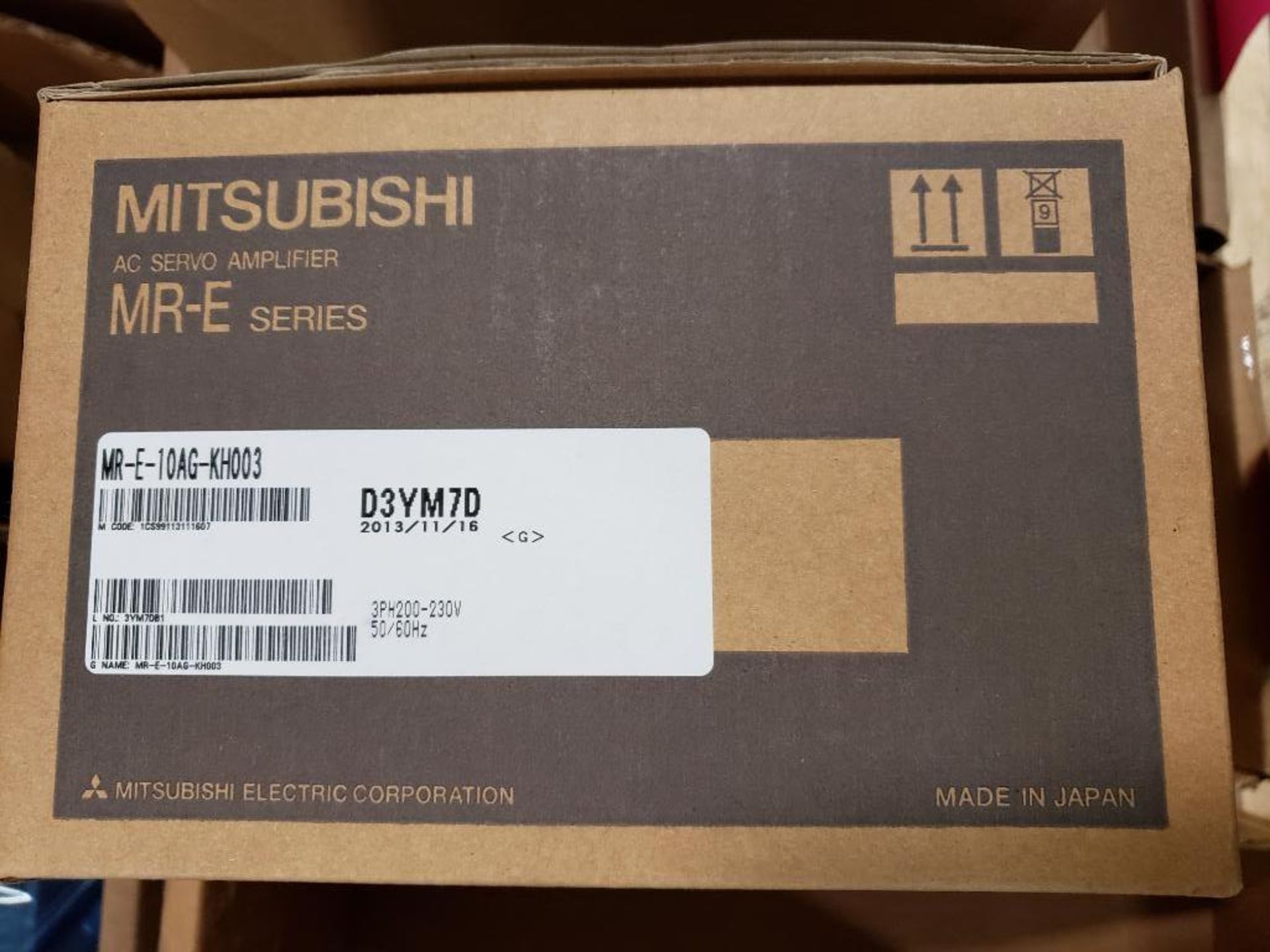 Mitsubishi MR-E-10AG-KH003 AC servo amplifier. New in box. - Image 3 of 4
