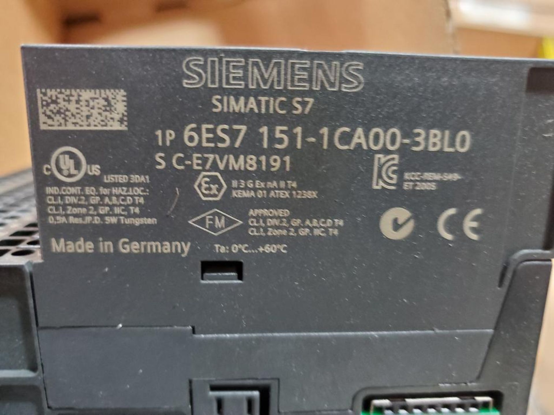 Siemens SIMATIC S7 module. 6ES7 151-1CA00-3BL0. - Image 3 of 6
