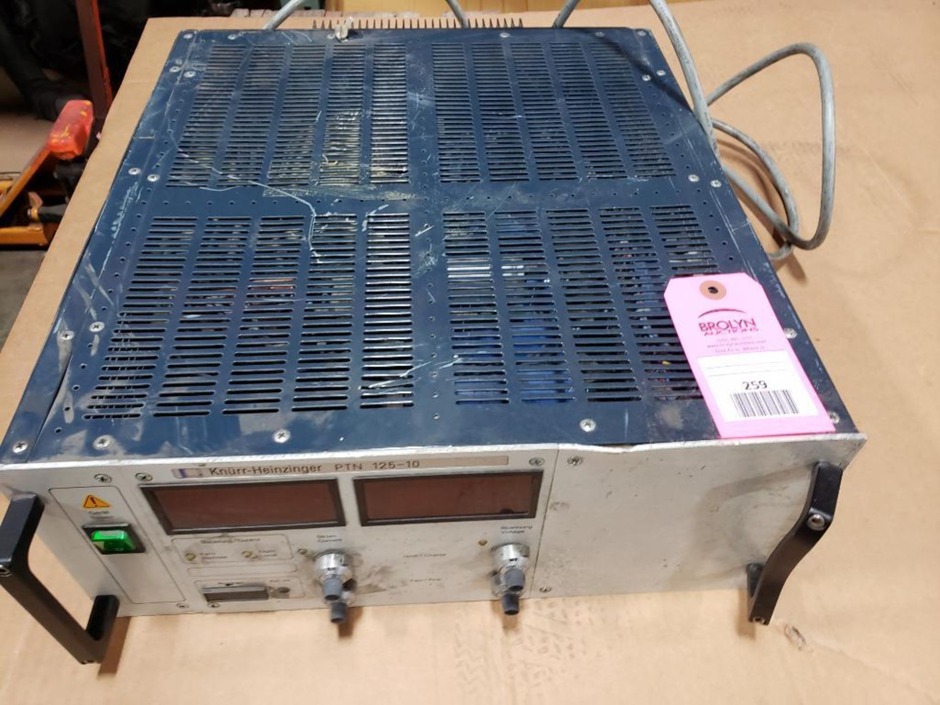 Knurr Heinzinger PTN 125-10 power supply.