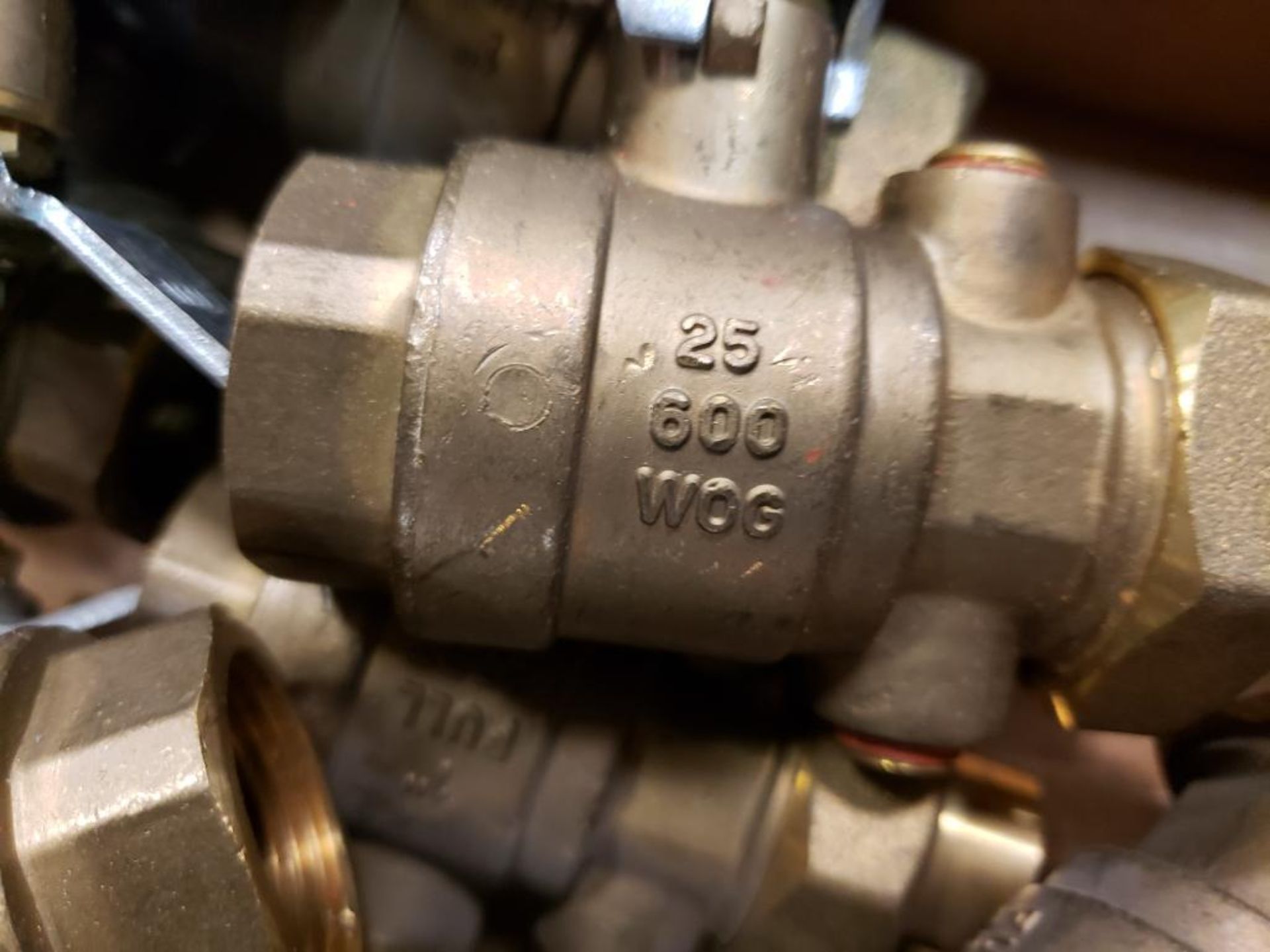 Qty 14 - Assorted brass valves. - Image 3 of 4