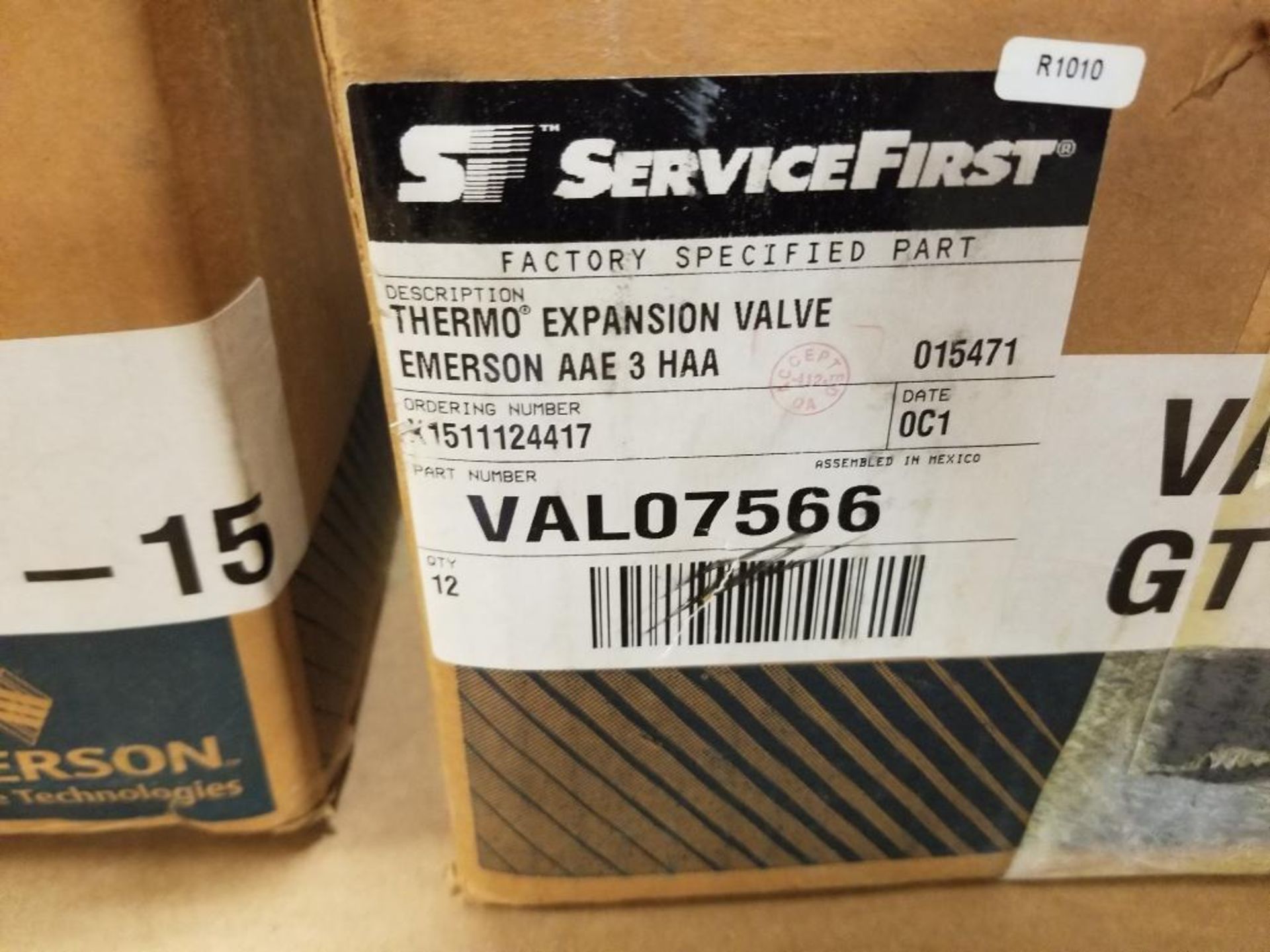 Qty 23 - Emerson thermo expansion valuve. Part number AAE-3-HAA. New in box. - Image 2 of 3