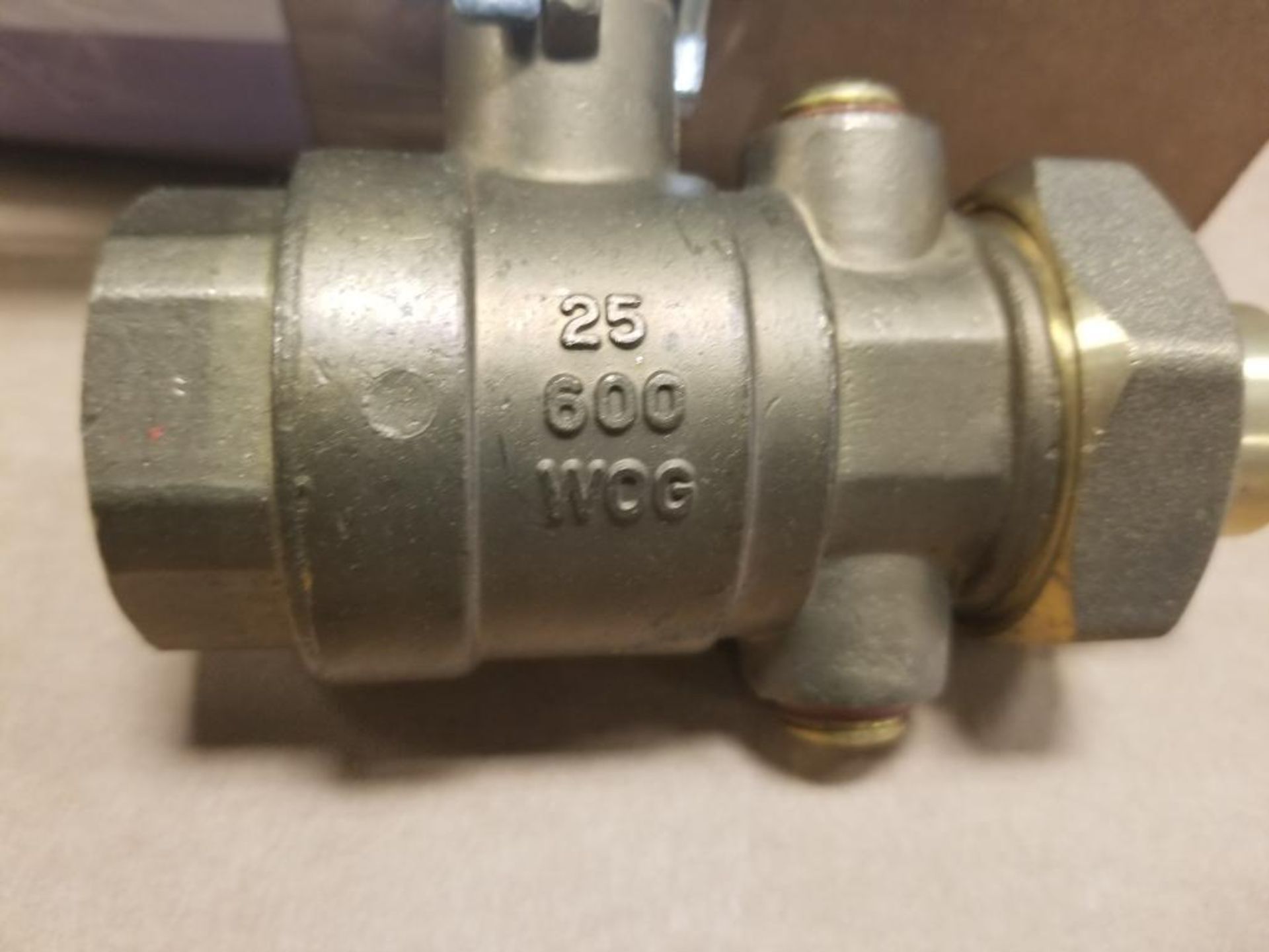 Qty 16 - Assorted brass valves. - Image 3 of 6