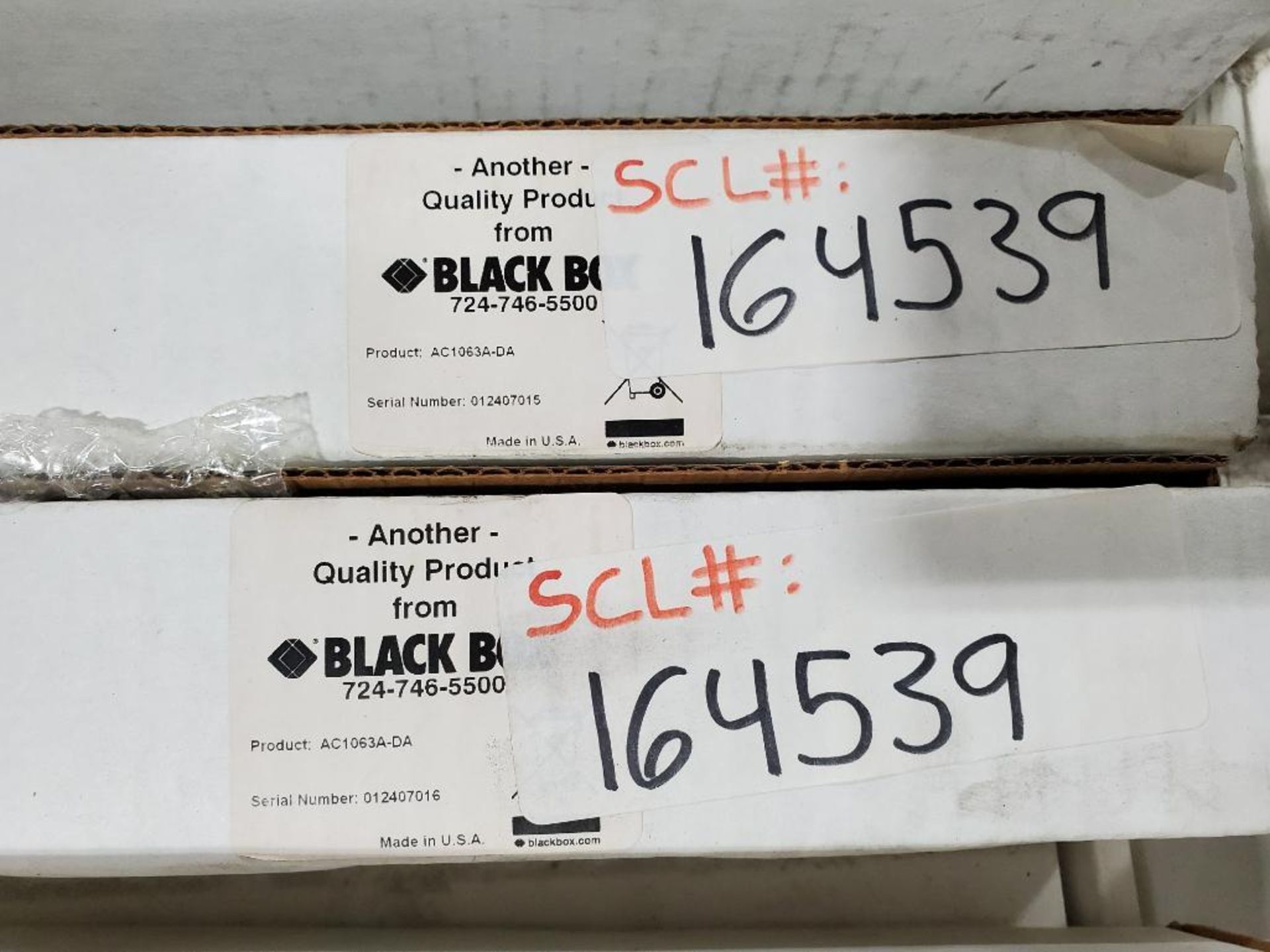 Large qty pallet of Black Box components. - Image 9 of 24