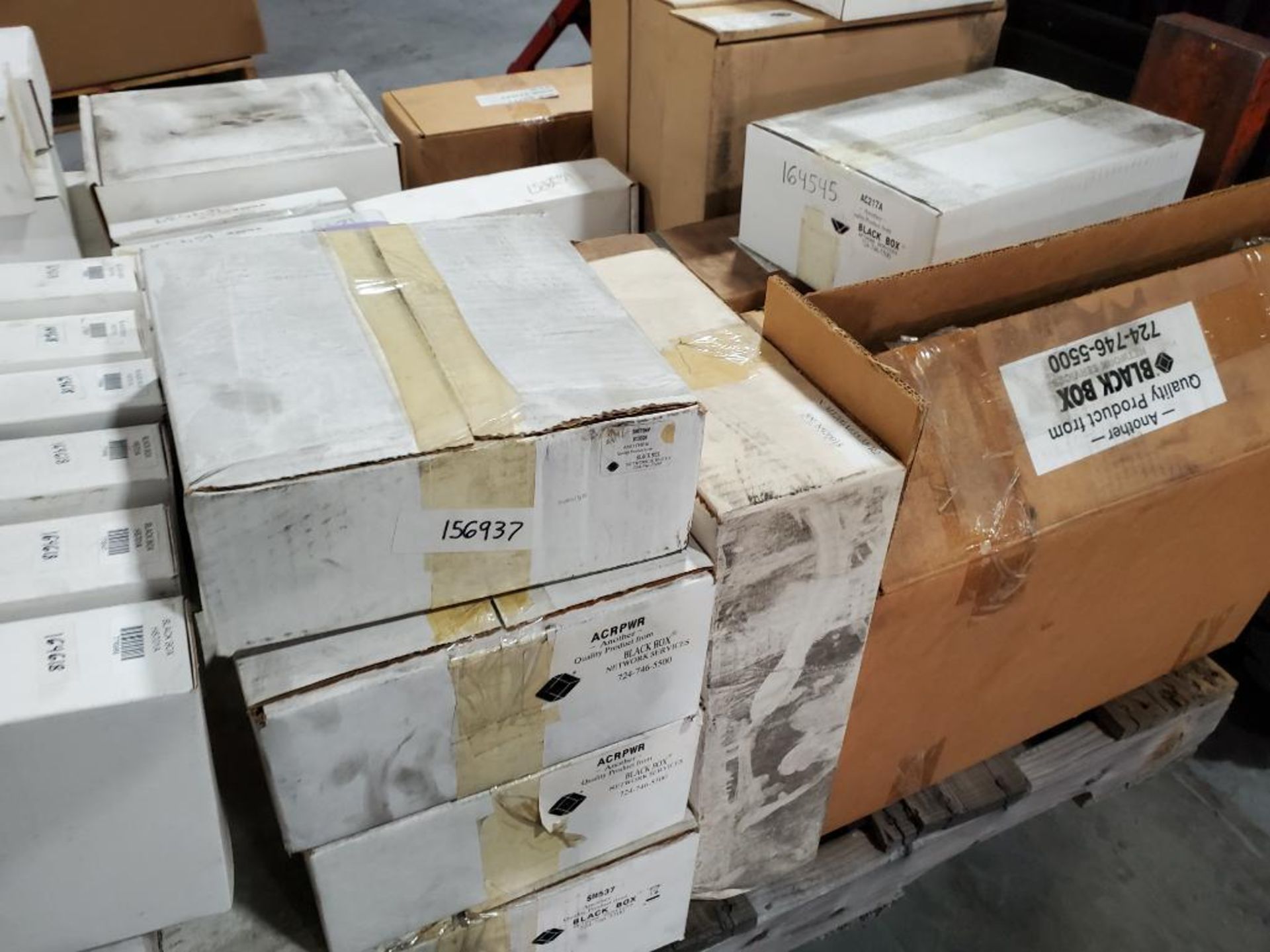 Large qty pallet of Black Box components. - Image 18 of 24