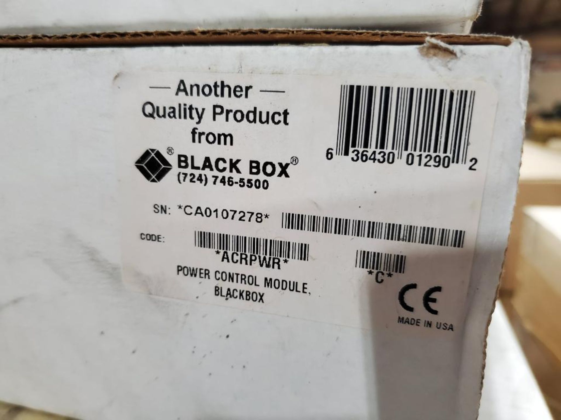 Qty 6 - Assorted Black Box parts. New in box. - Image 4 of 7