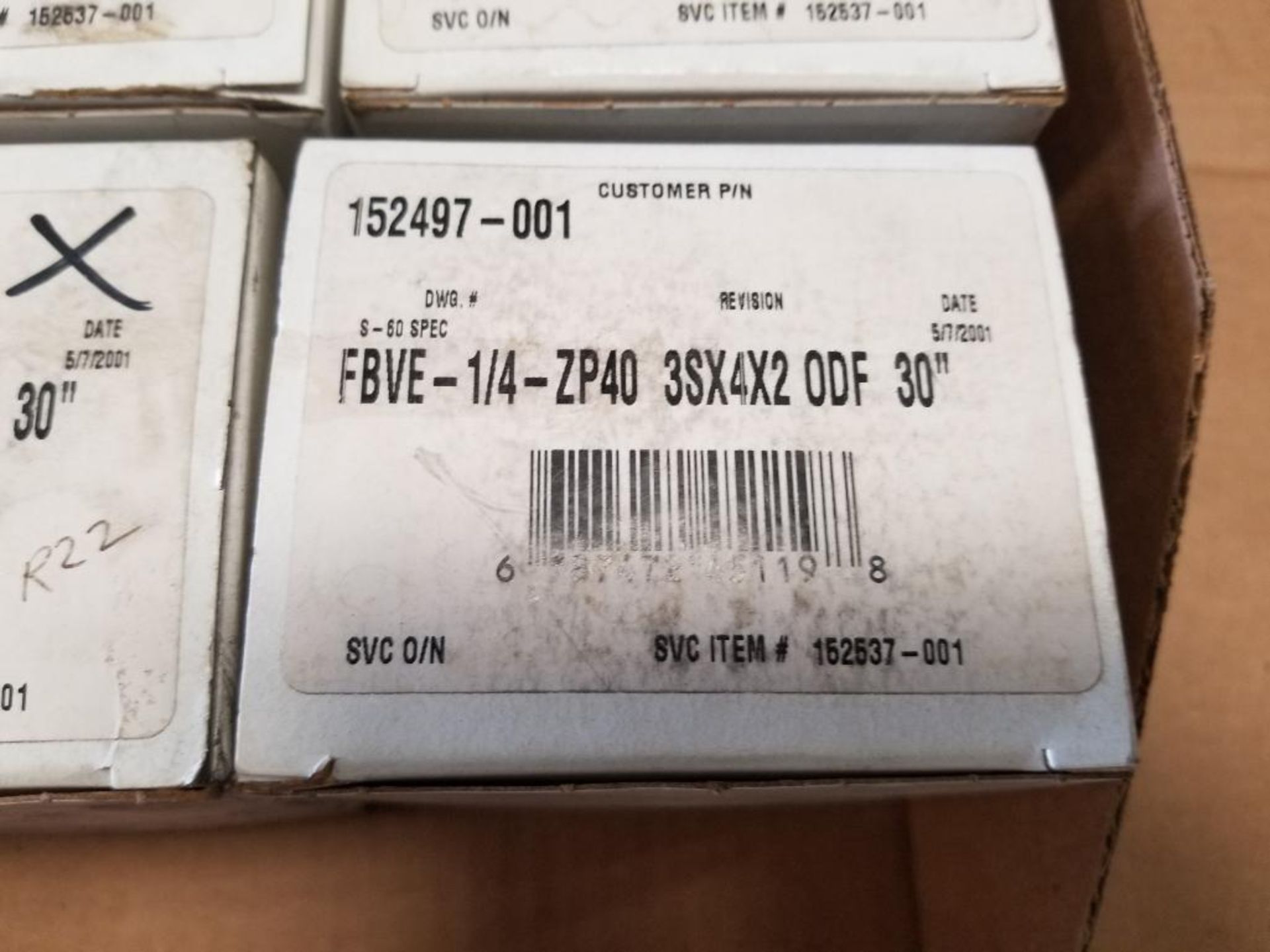 Qty 9 - Valve. Part number FBVE-1/4-ZP40. New in box. - Image 2 of 3