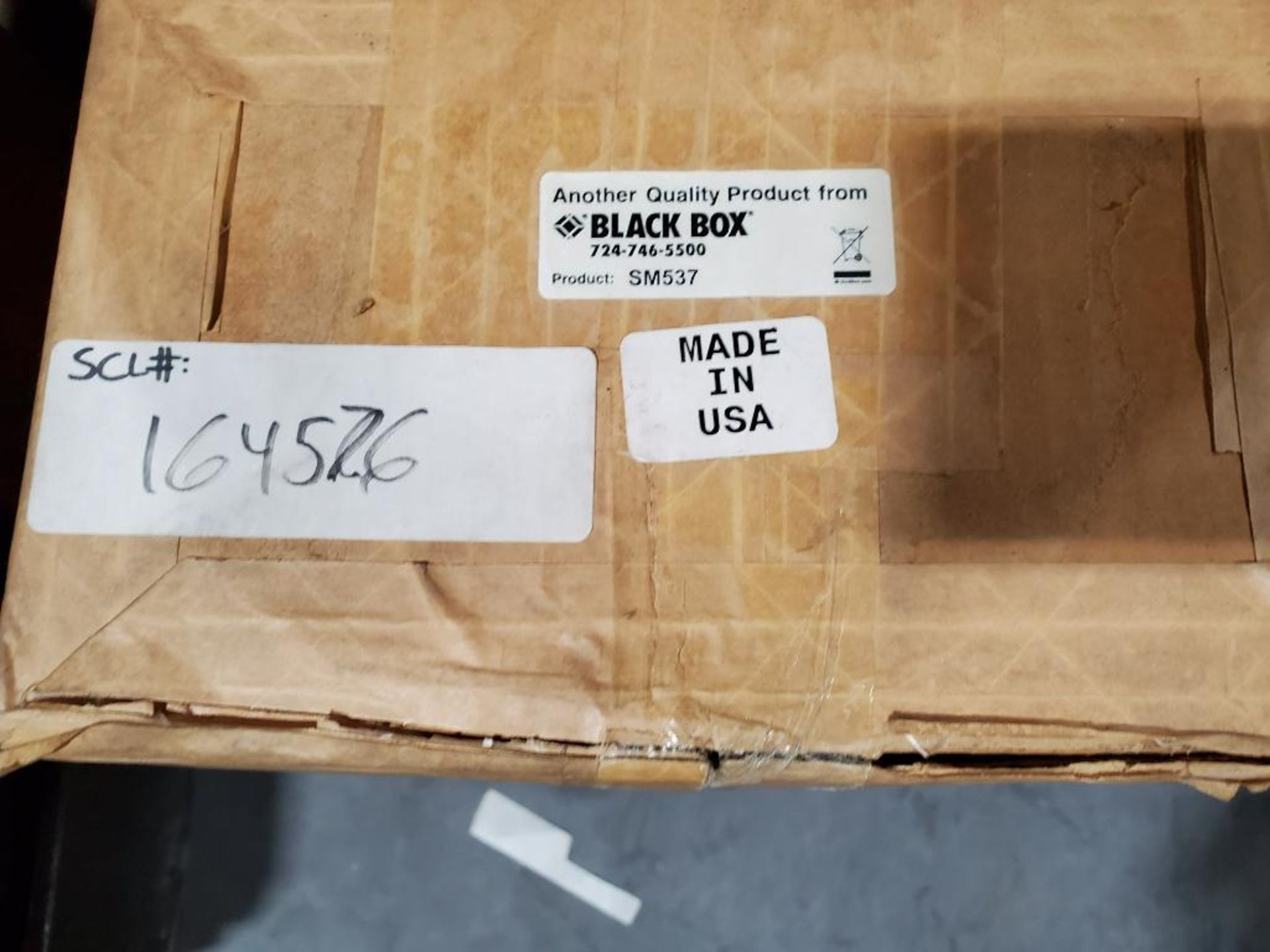Large qty pallet of Black Box components. - Image 3 of 24