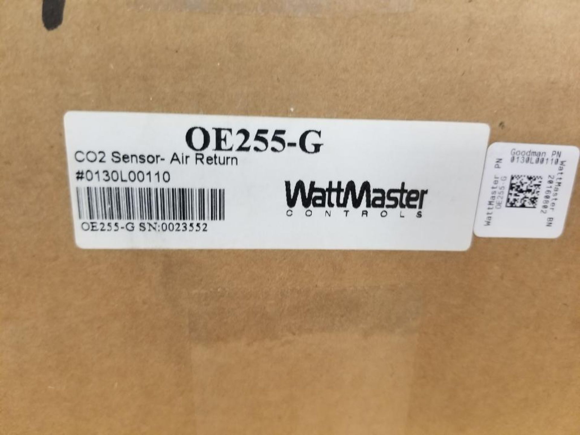 Qty 3 - Wattmaster CO2 air return sensor. Part number OE255-G. New in box. - Image 2 of 3