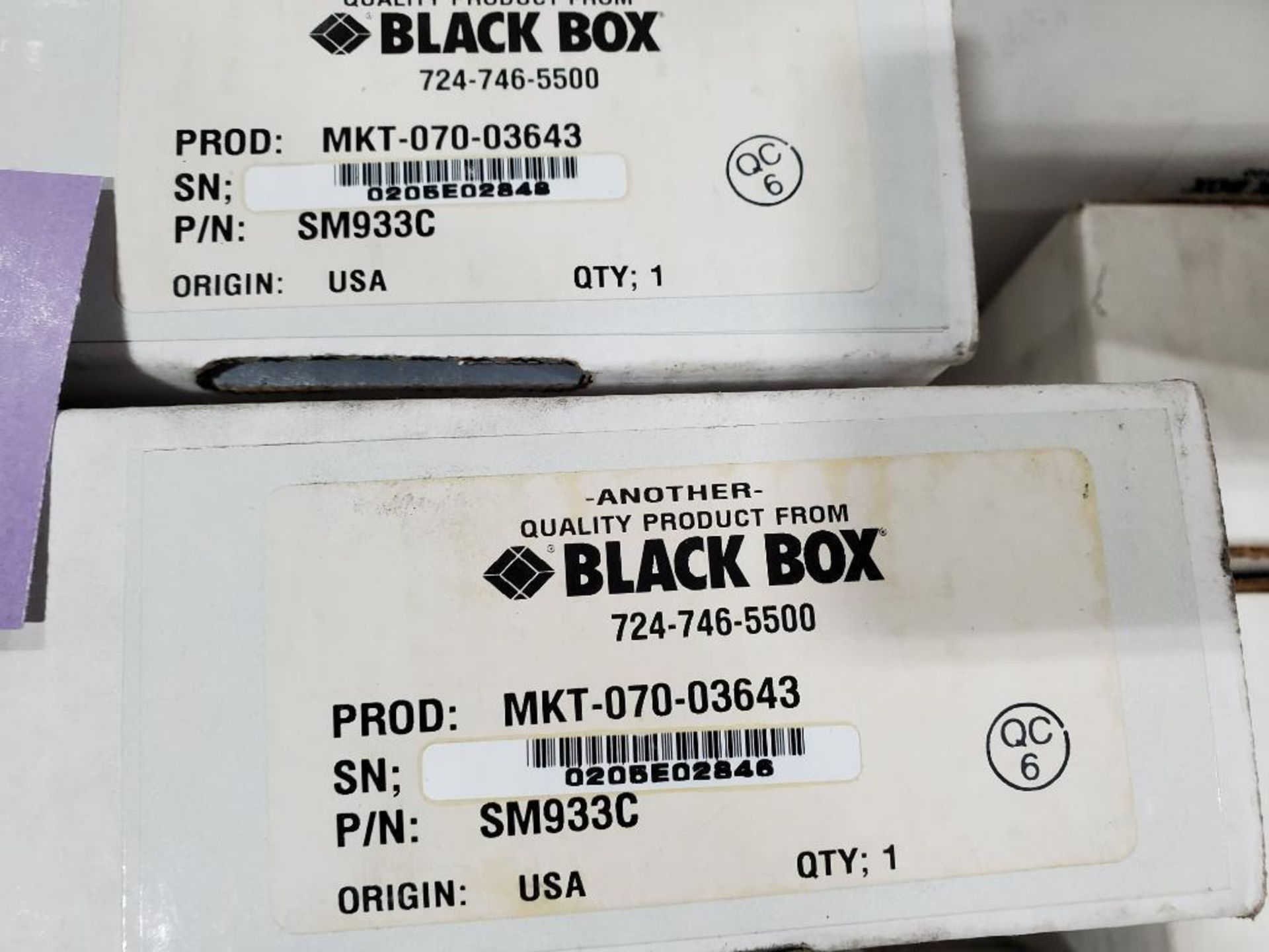 Large qty pallet of Black Box components. - Image 10 of 24