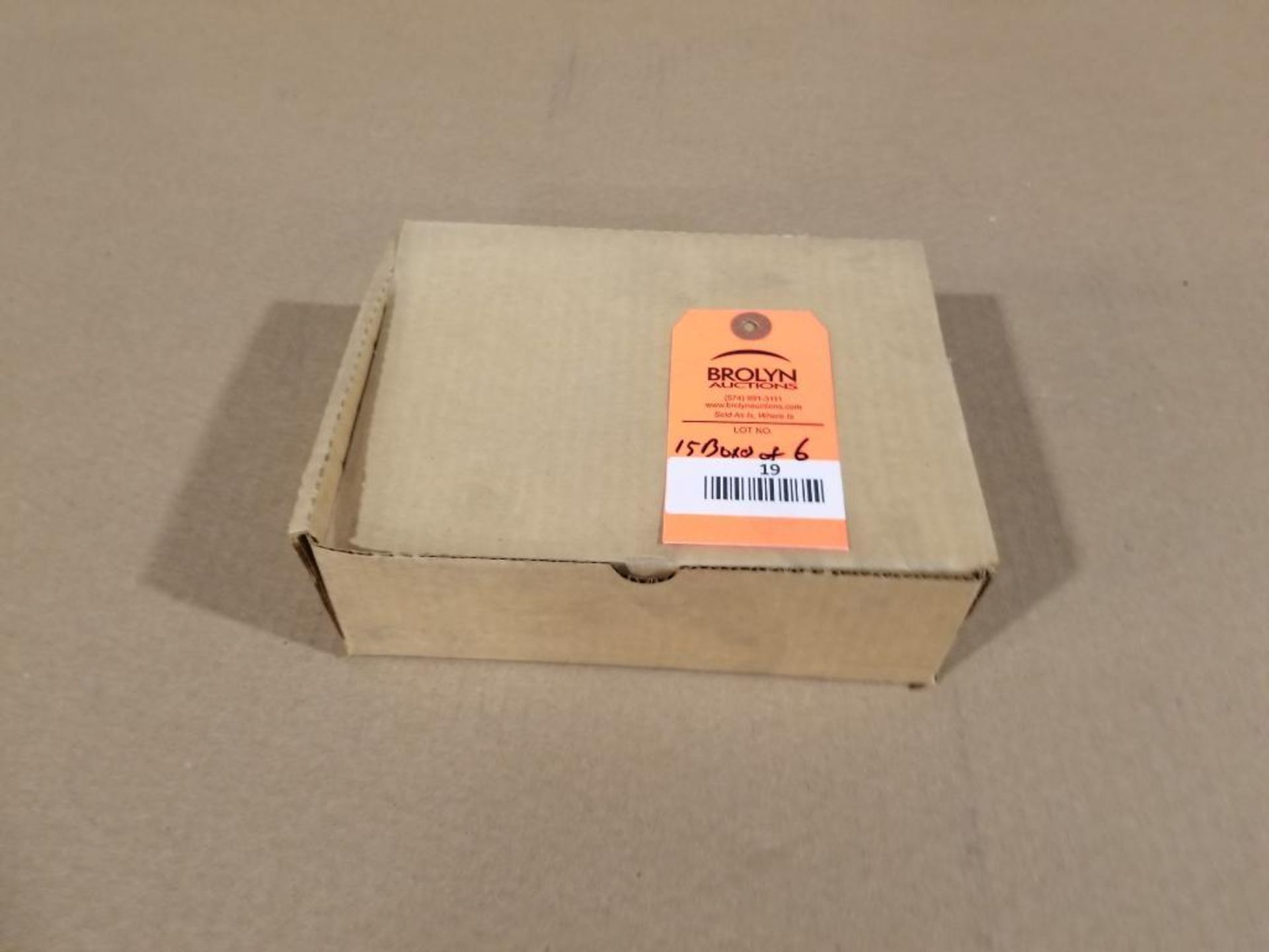 Qty 75 - Nibco 3/4in brass threaded shut off valve. New in bulk box. - Image 2 of 6