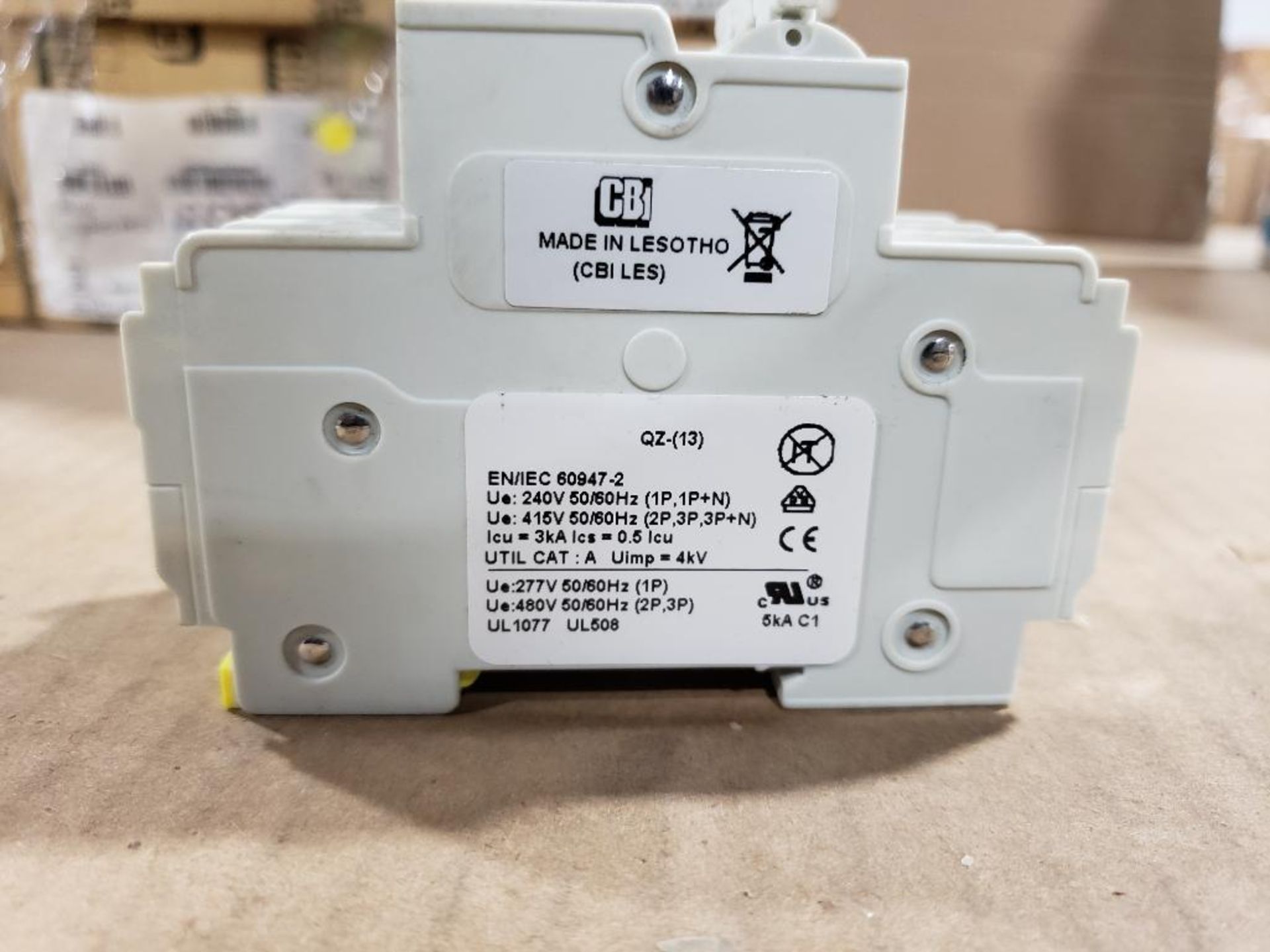Qty 144 - CBI circuit breakers. Part number QZD18204 or QZ-1(13)-D-2-4A. - Image 4 of 5
