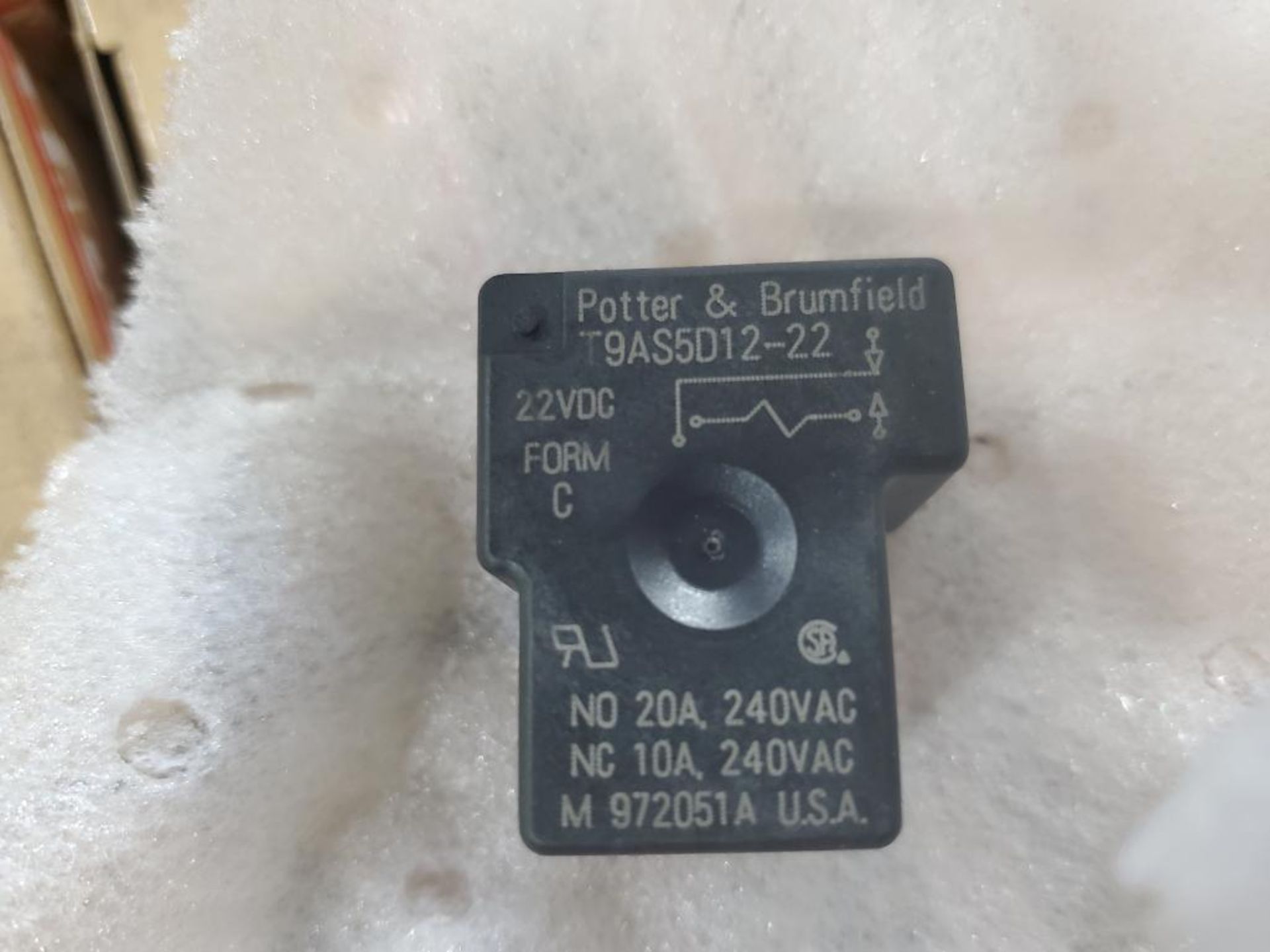 Qty 96 - Potter Brumfield relay. Part number T9AS5D12-22. New in box. - Image 3 of 4