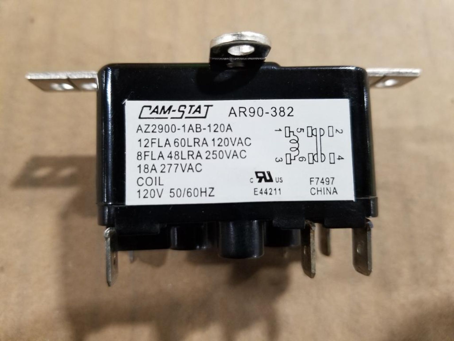 Qty 50 - Cam-stat general purpose relay. Part number AZ2900-1AB-120A. - Image 7 of 7