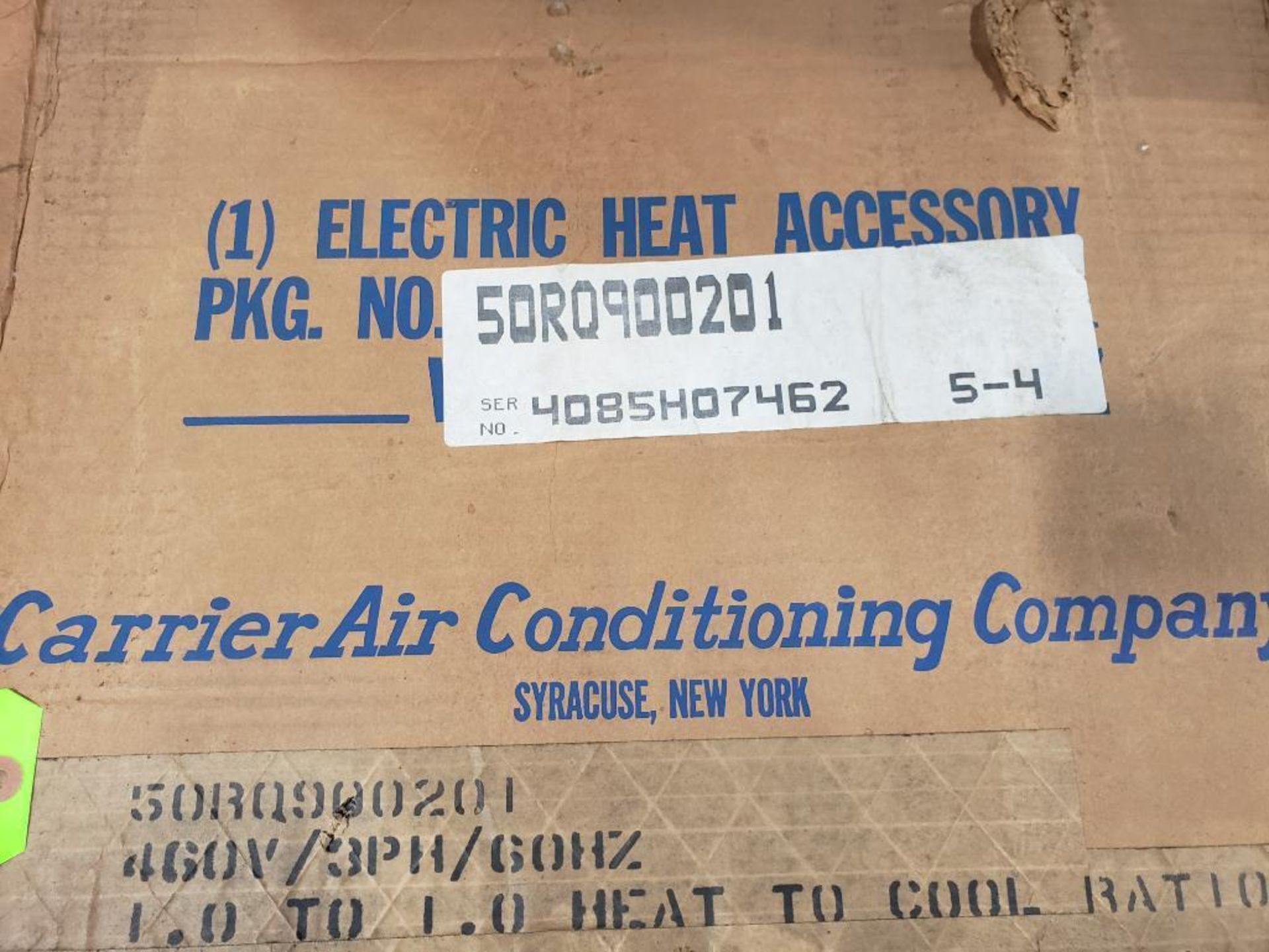 Qty 2 - 26kw Carrier electric heat kit. - Image 3 of 3