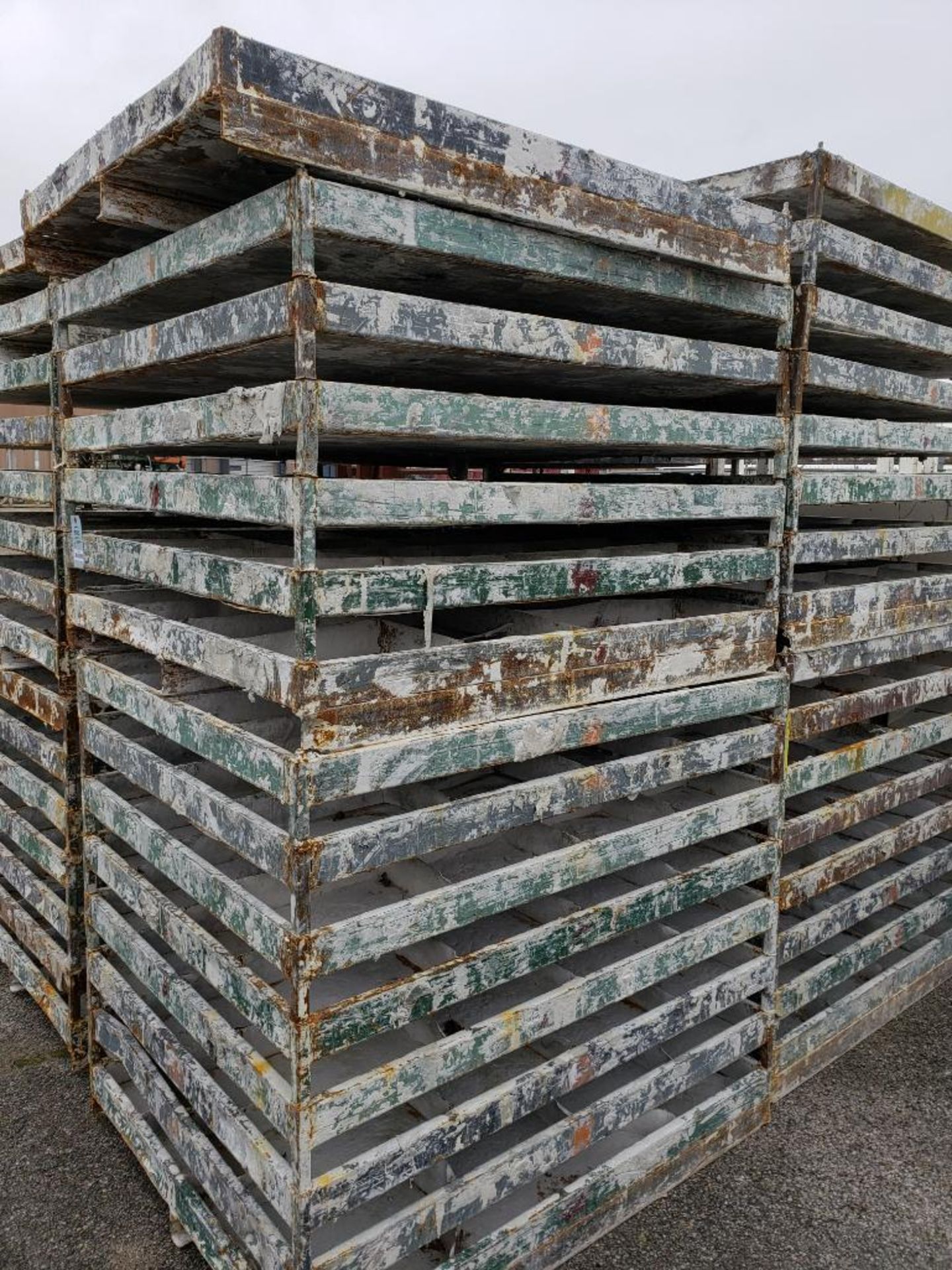 Qty 30 - Steel catch pan pallets. Heavy duty. 54in x 44in x 7in. - Image 2 of 5