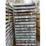 Qty 30 - Steel catch pan pallets. Heavy duty. 54in x 44in x 7in.