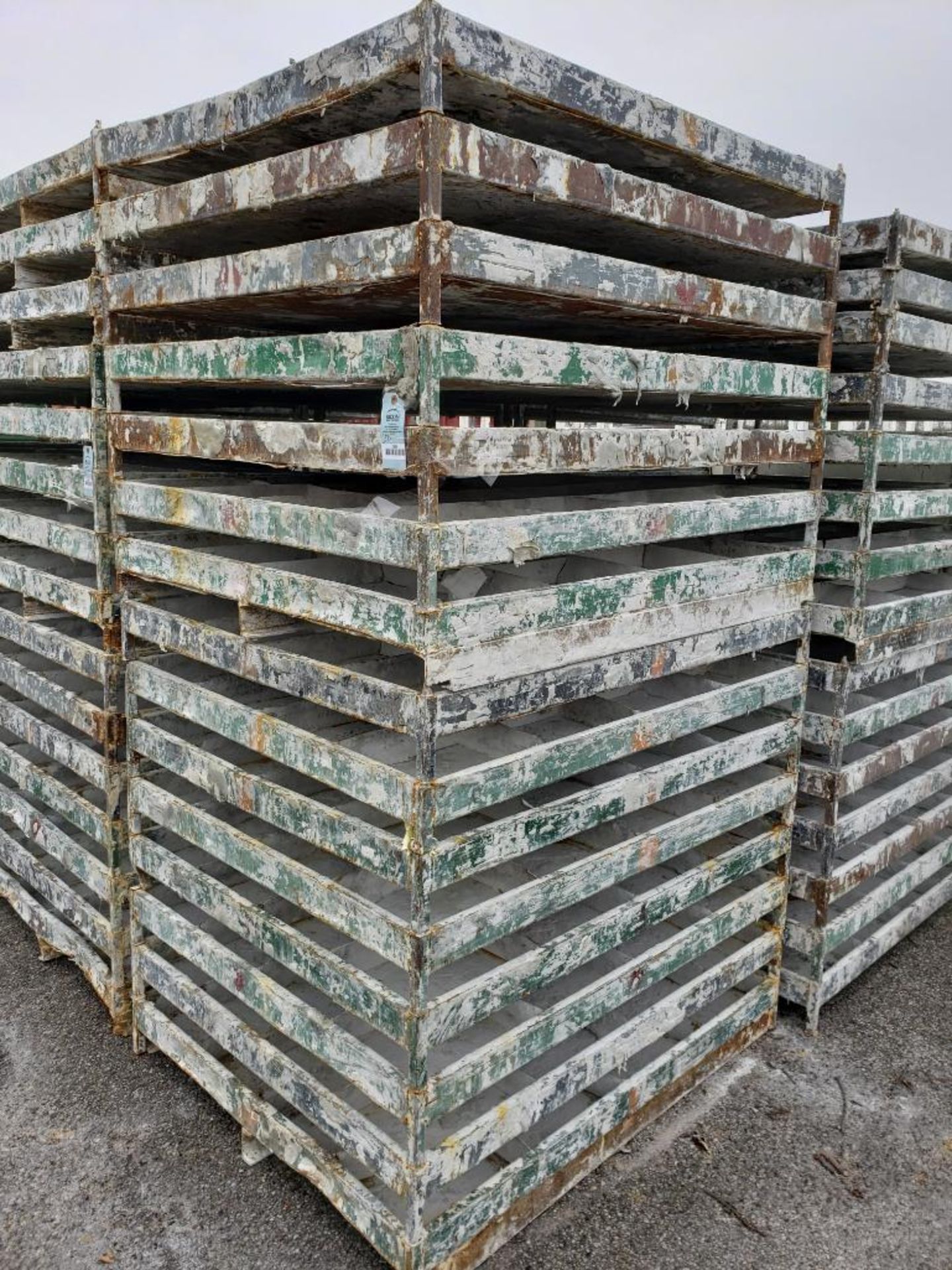 Qty 30 - Steel catch pan pallets. Heavy duty. 54in x 44in x 7in. - Image 2 of 5