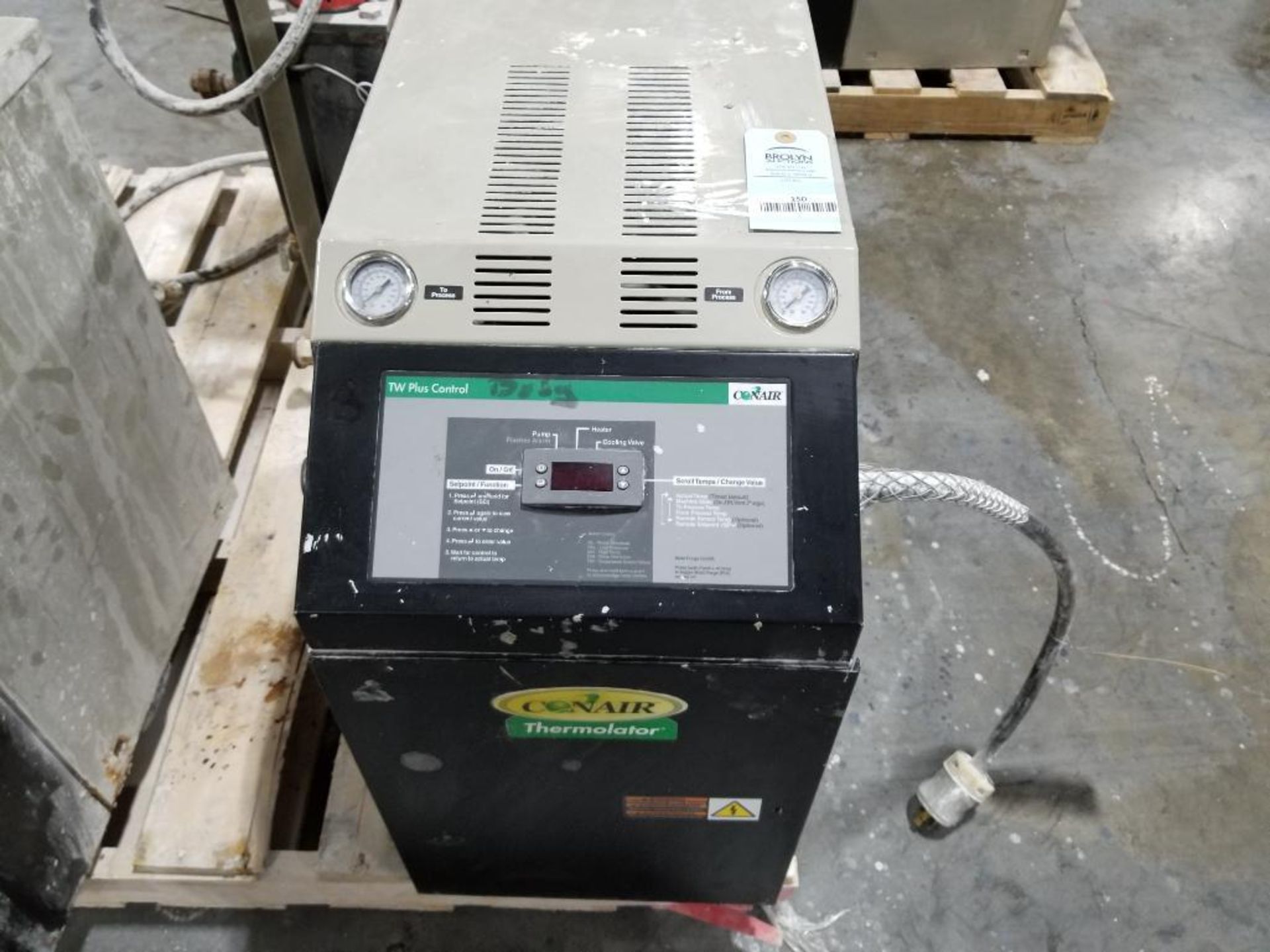 Conair Thermolator. Model TW. 460v 3 phase. TW Plus control.