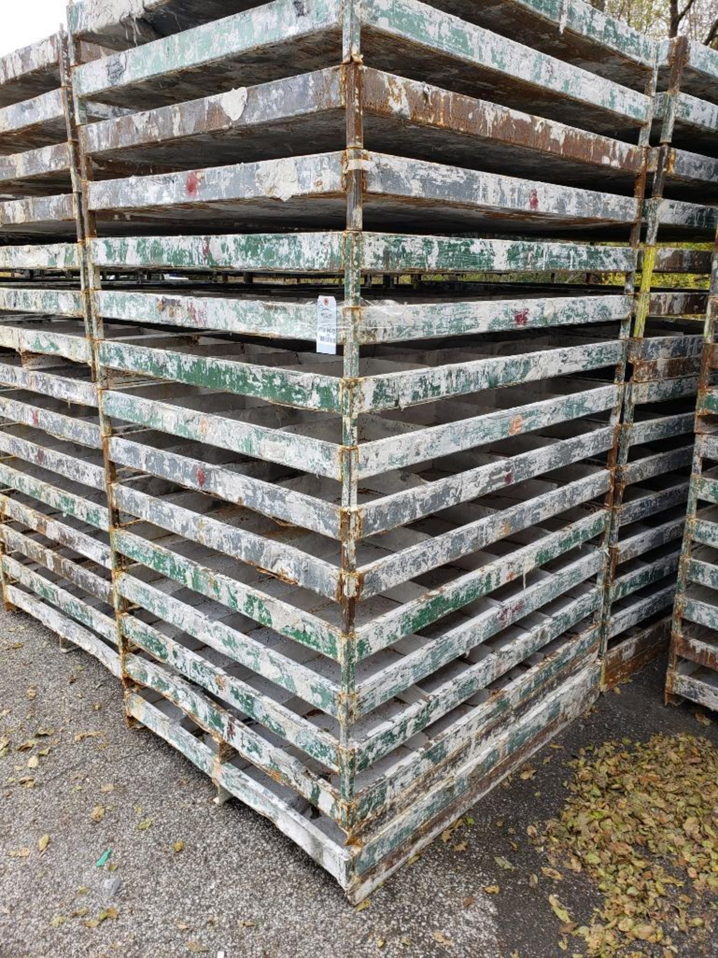 Qty 30 - Steel catch pan pallets. Heavy duty. 54in x 44in x 7in. - Image 5 of 5