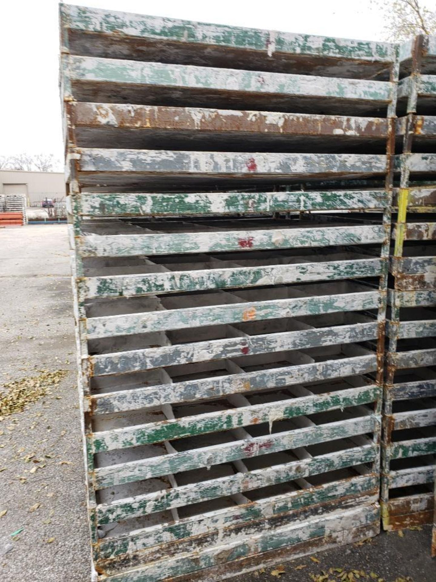 Qty 30 - Steel catch pan pallets. Heavy duty. 54in x 44in x 7in. - Image 3 of 5