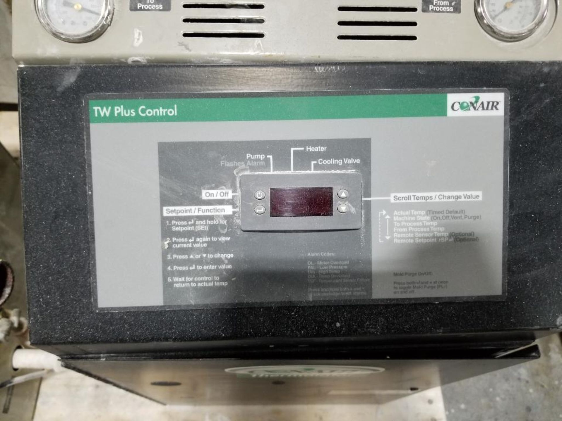 Conair Thermolator. Model TW. 460v 3 phase. TW Plus control. - Image 2 of 7