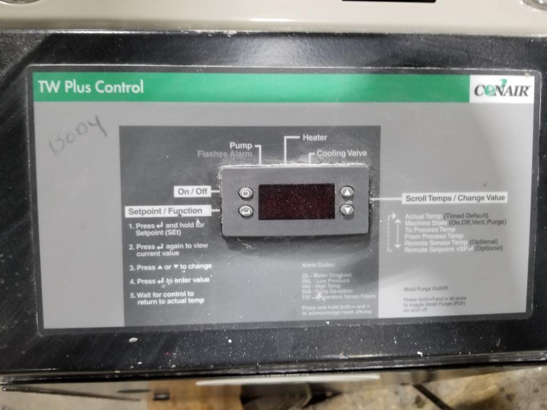 Conair Thermolator. Model TW. 460v 3 phase. TW Plus control. - Image 2 of 6