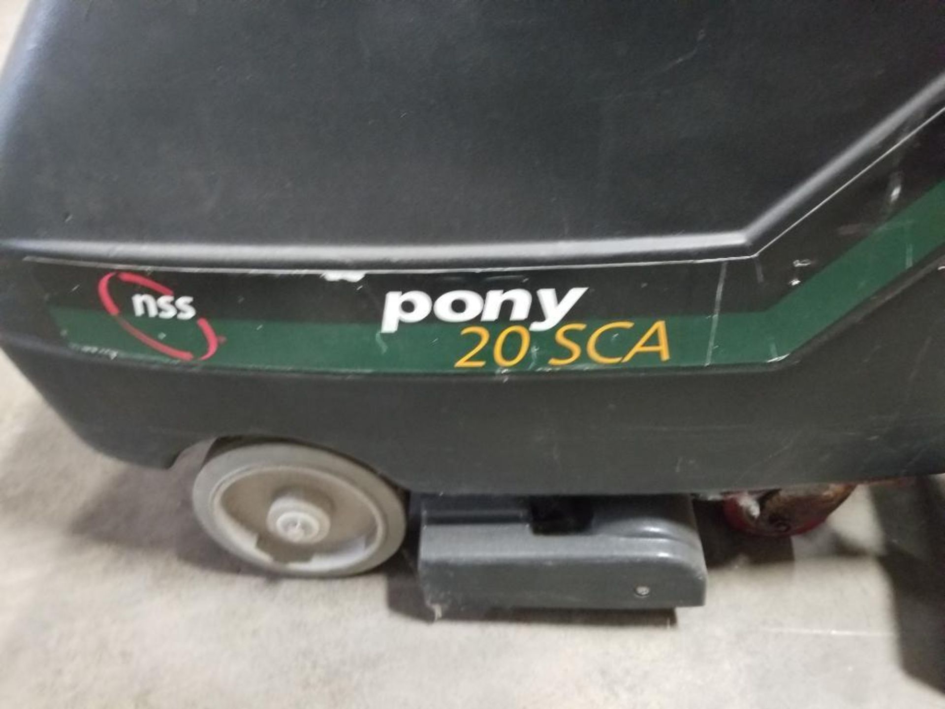 NSS floor sweeper. Model Pony 20 SCA. - Image 2 of 10