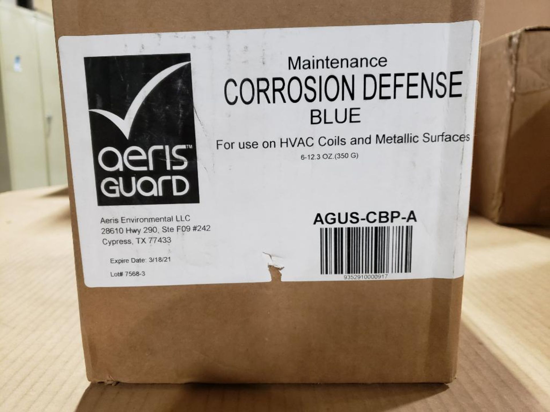 Qty 12 - Aeris Guard corrosion defense blue. Part number AGUS-CBP-A. 3 boxes of 6. - Image 3 of 4