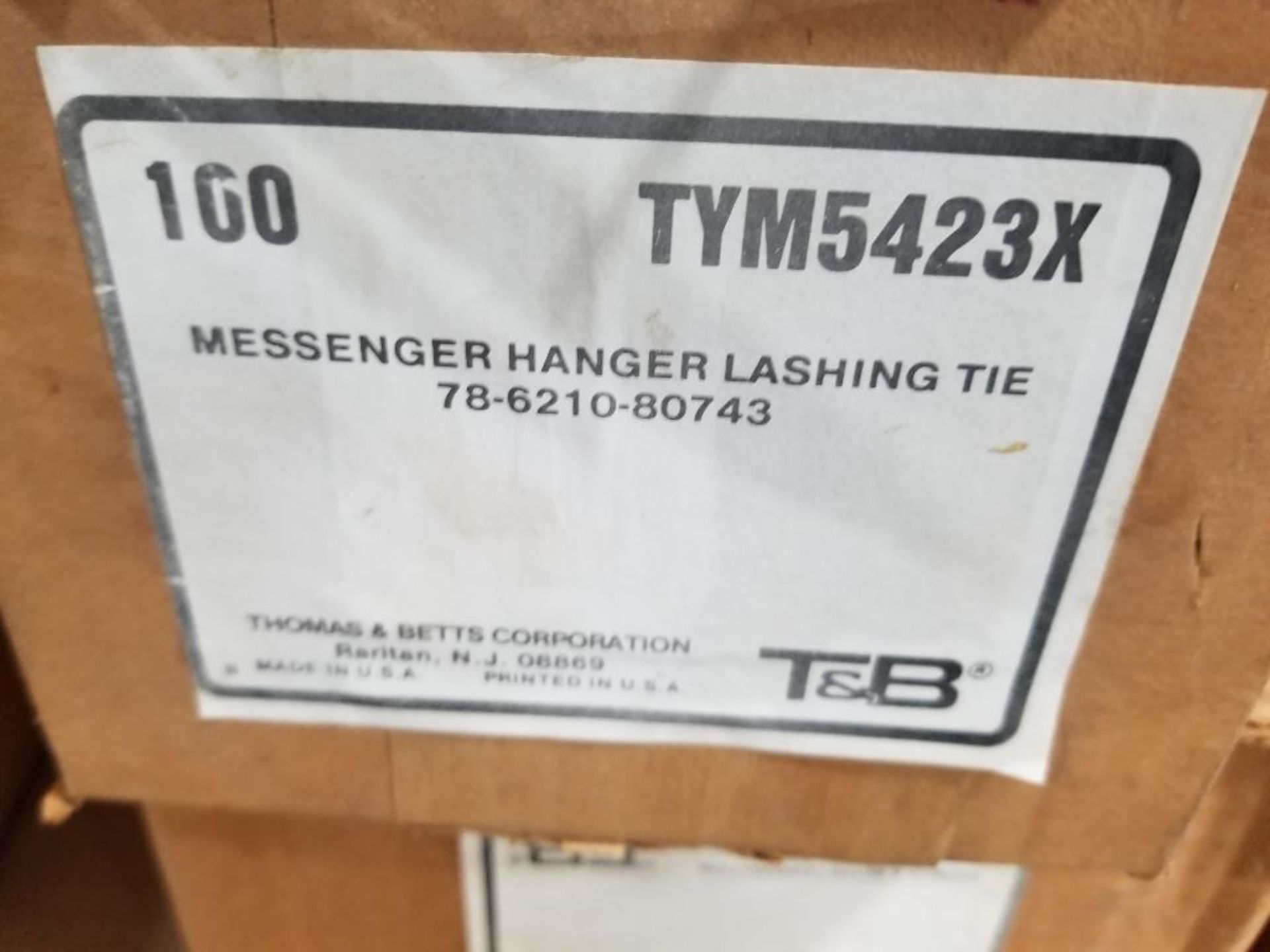 Qty 225 - Thomas and Betts T&B messenger hanger lashing tie. Part number TYM5423X. - Image 3 of 3