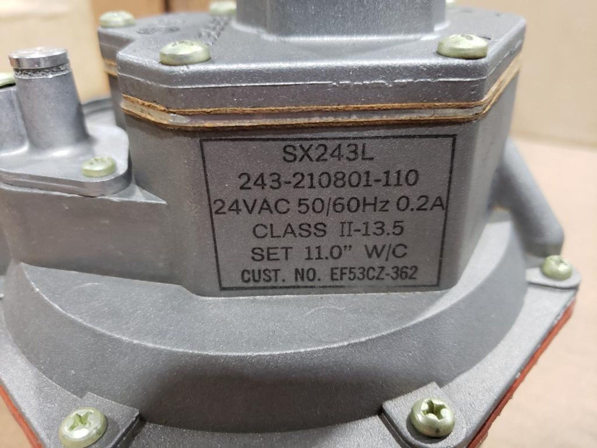 Qty 9 - Essex gas valves. Part number SX243L. - Image 4 of 5