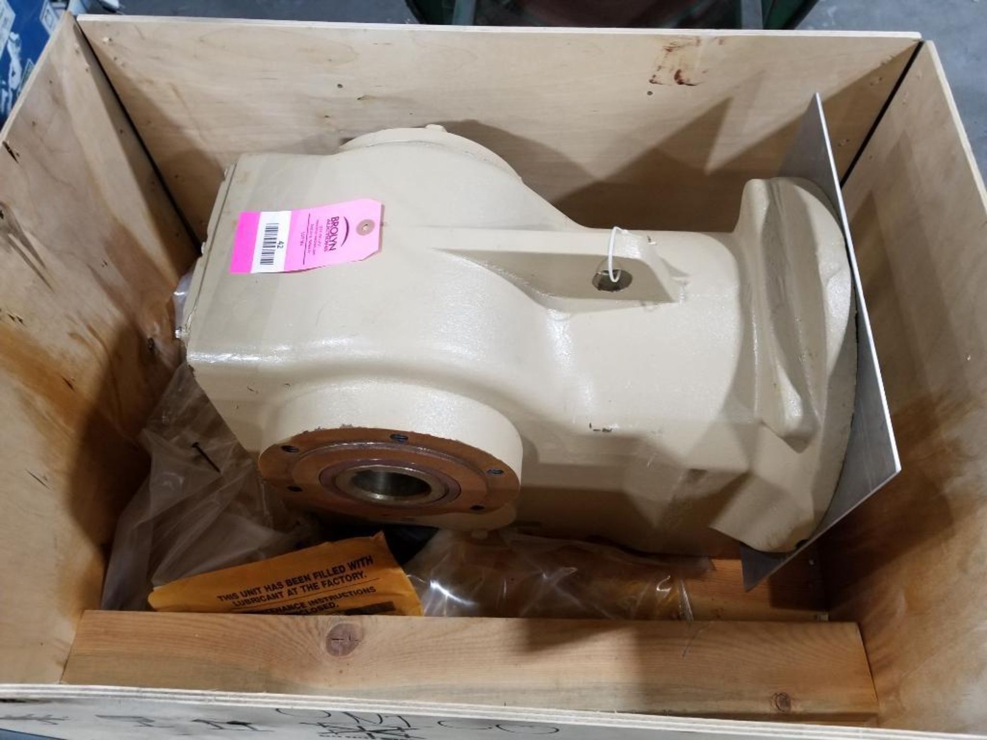 Hub City worm gear box. 10.82:1 ratio. Model HB2093AS. New as pictured. - Image 4 of 6
