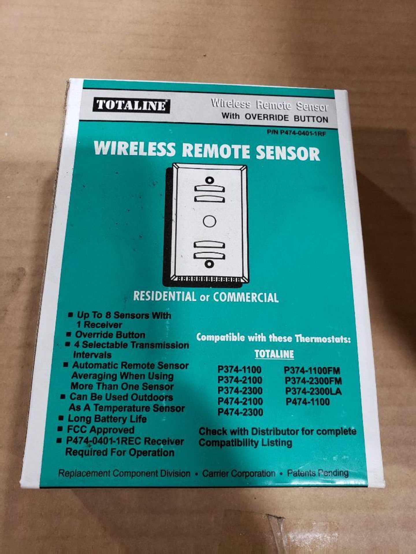 Qty 70 - Totaline wireless remote sensor. Part number P474-0401-1RF. - Image 2 of 4